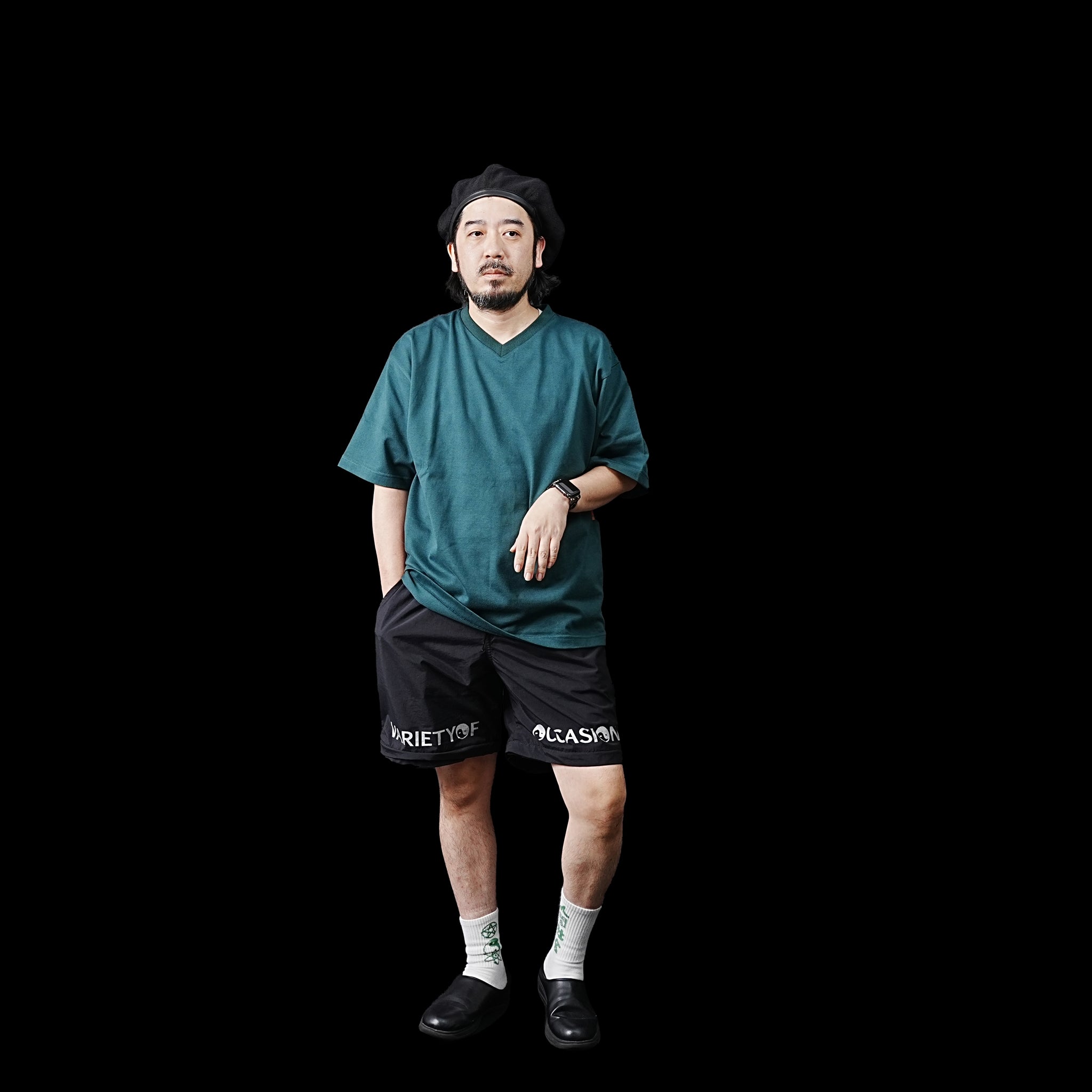 VOO-1179 | 2WAY NYLON EZ | Color:Salmon/Black【VOO_ヴォー】