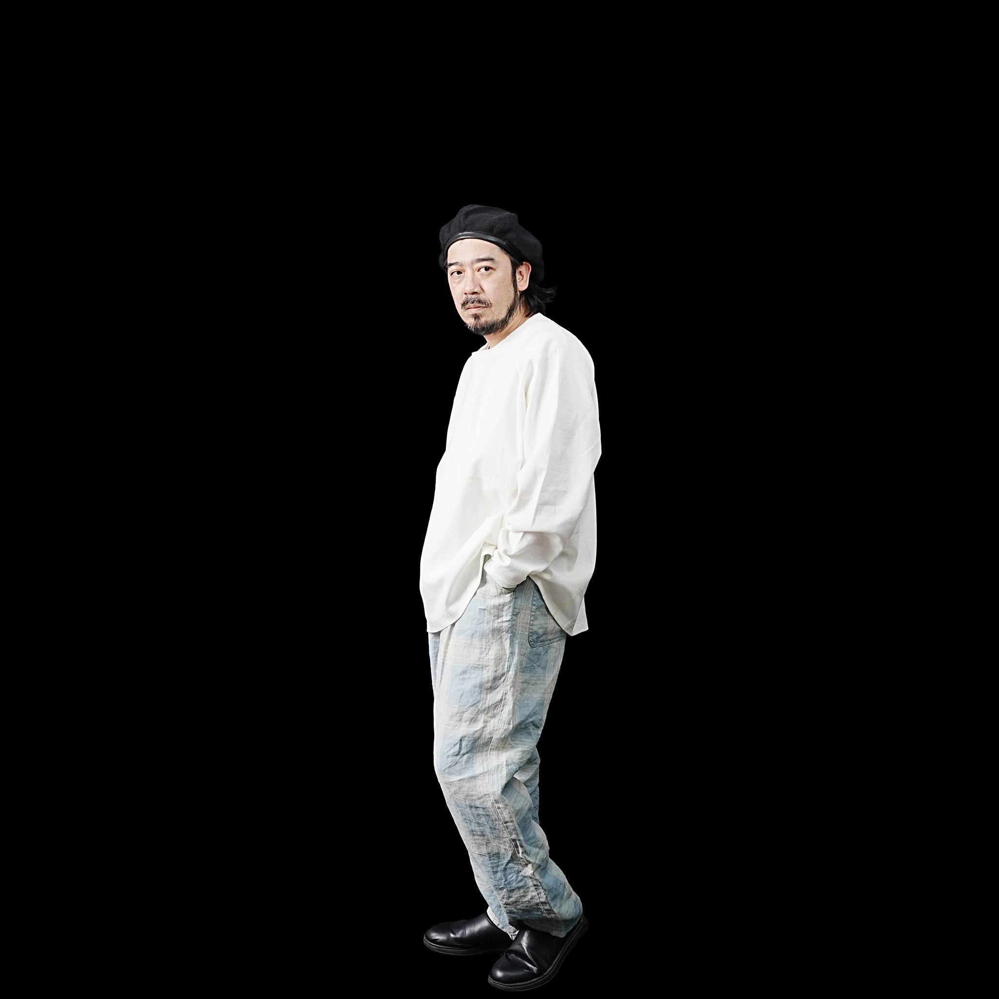 No:VOO-1165 | Name:D.STITCH THERMAL LT | Color:White/Black/Woodland【VOO_ヴォー】【入荷予定アイテム・入荷連絡可能】