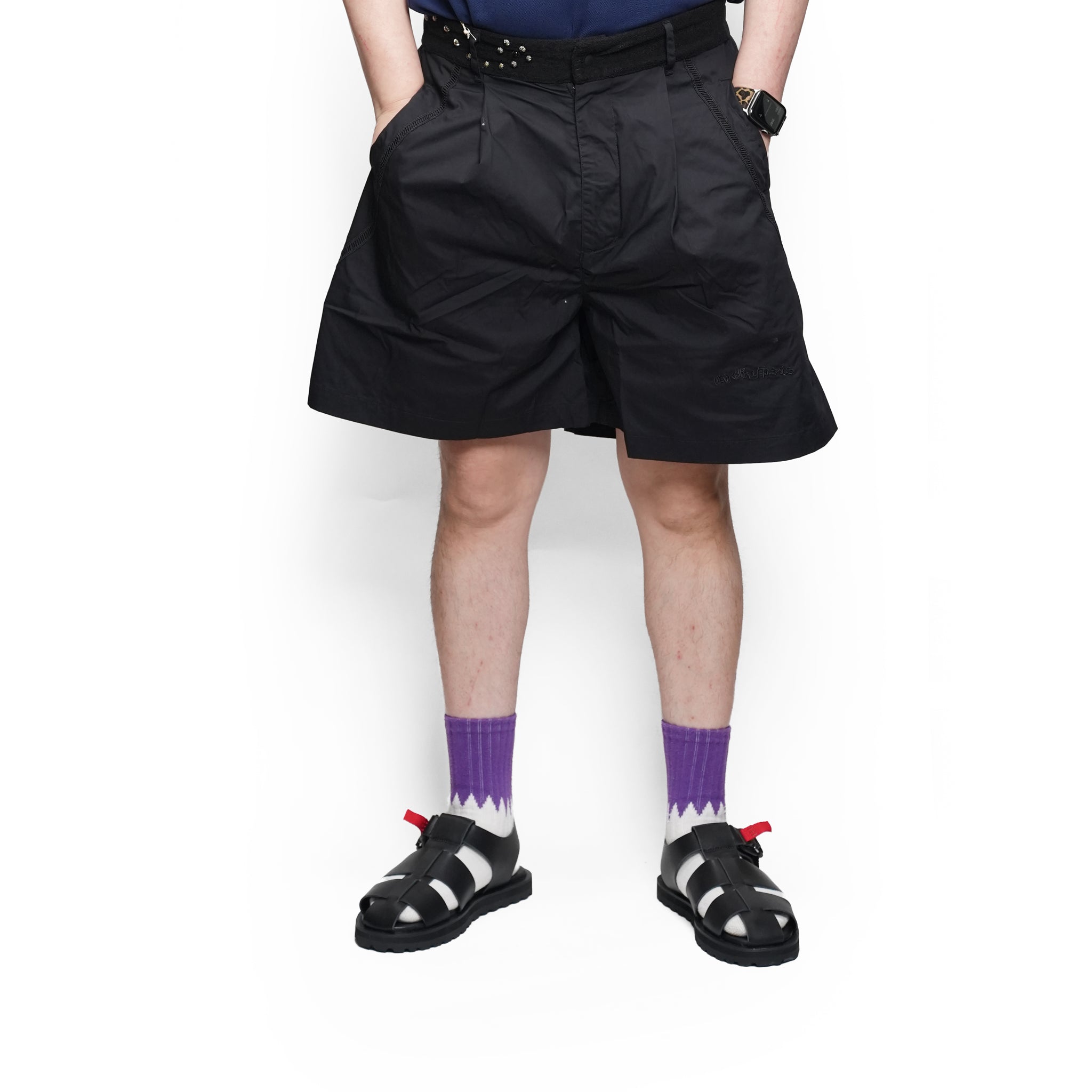 (A)crypsis® Classic Reconstructed — Evolved Shorts | Crypsis-Patterned 5-Inch Shorts - Black | (A)CRYPSIS®