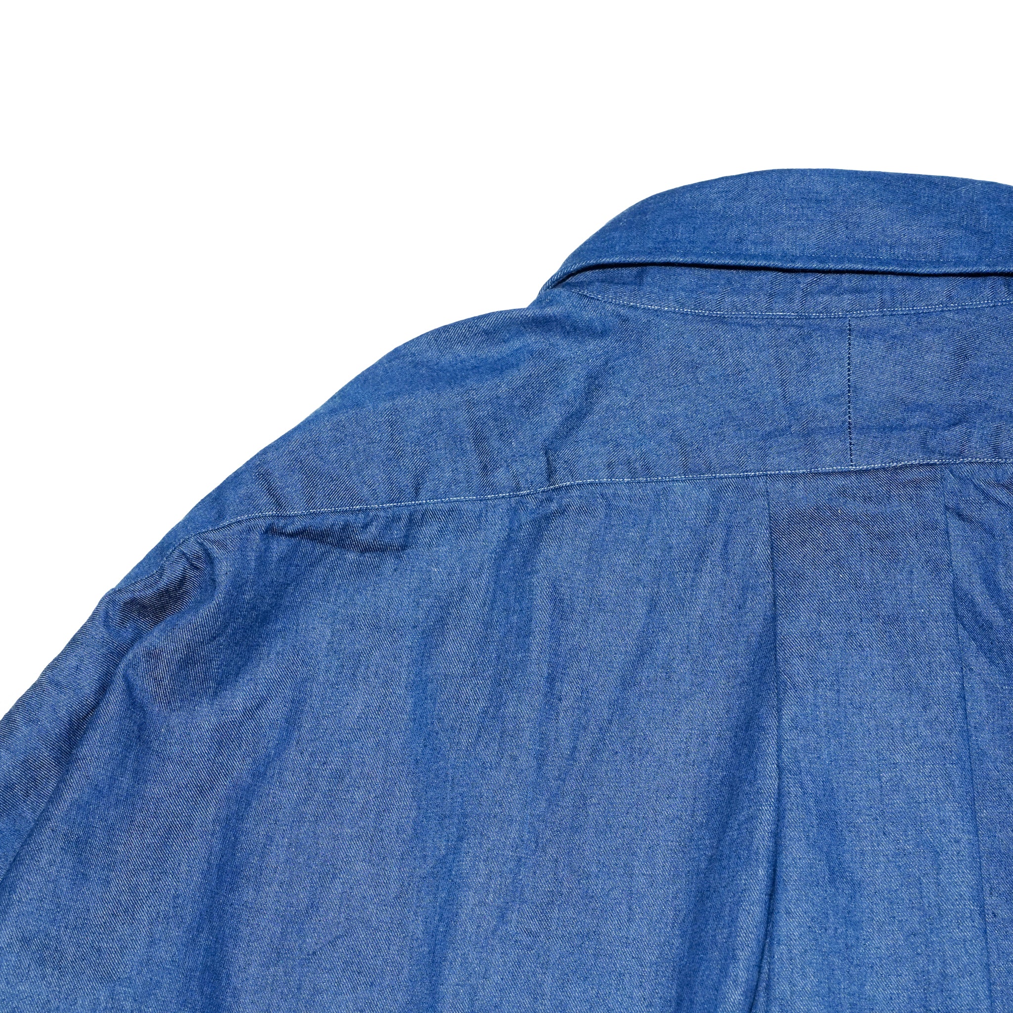REGULAR WIDE W POCKET SHIRT-DENIM – Navy | CATTA SHIRTS