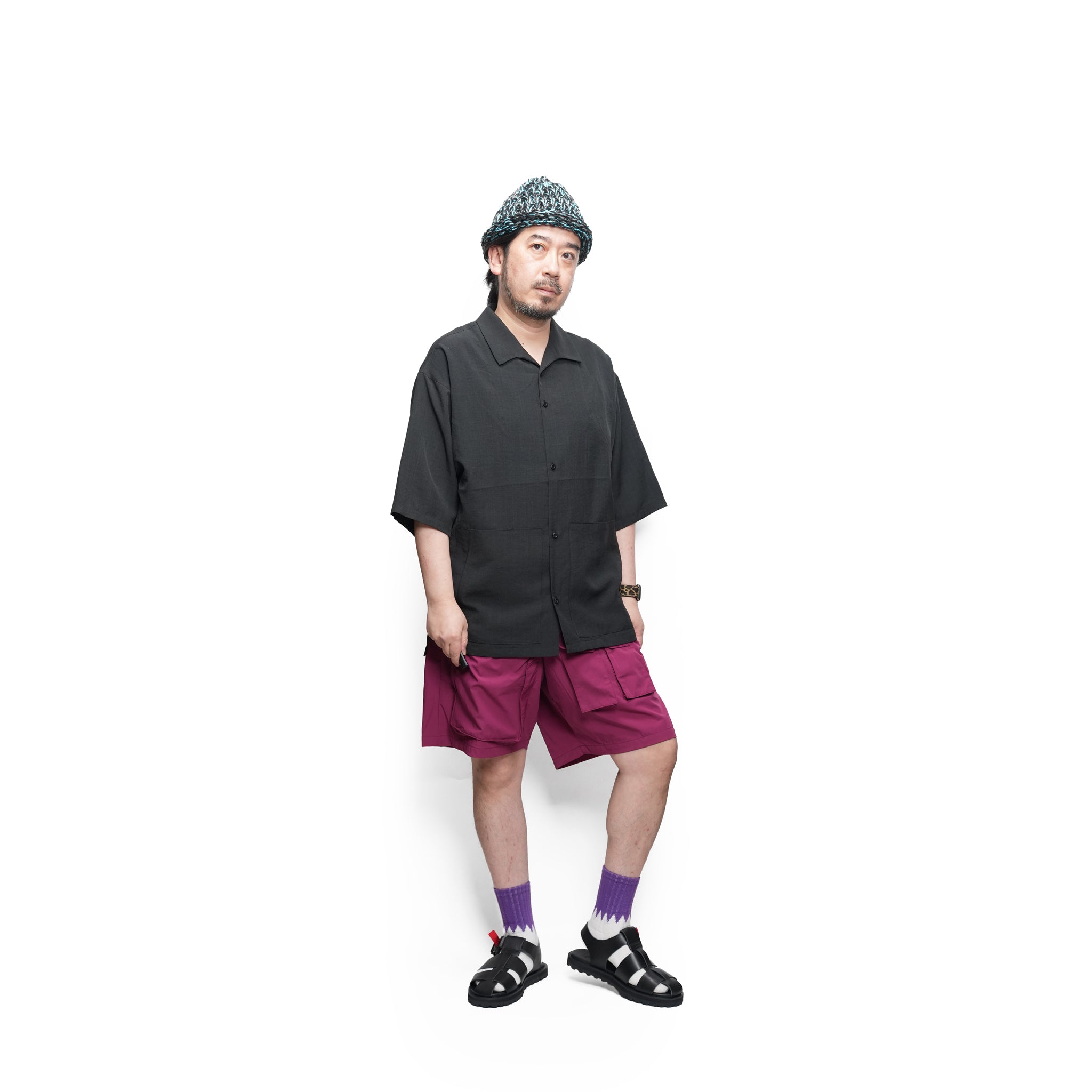 GRATEFUL-LINE SHIRTS – SUMI KURO | QUOLT