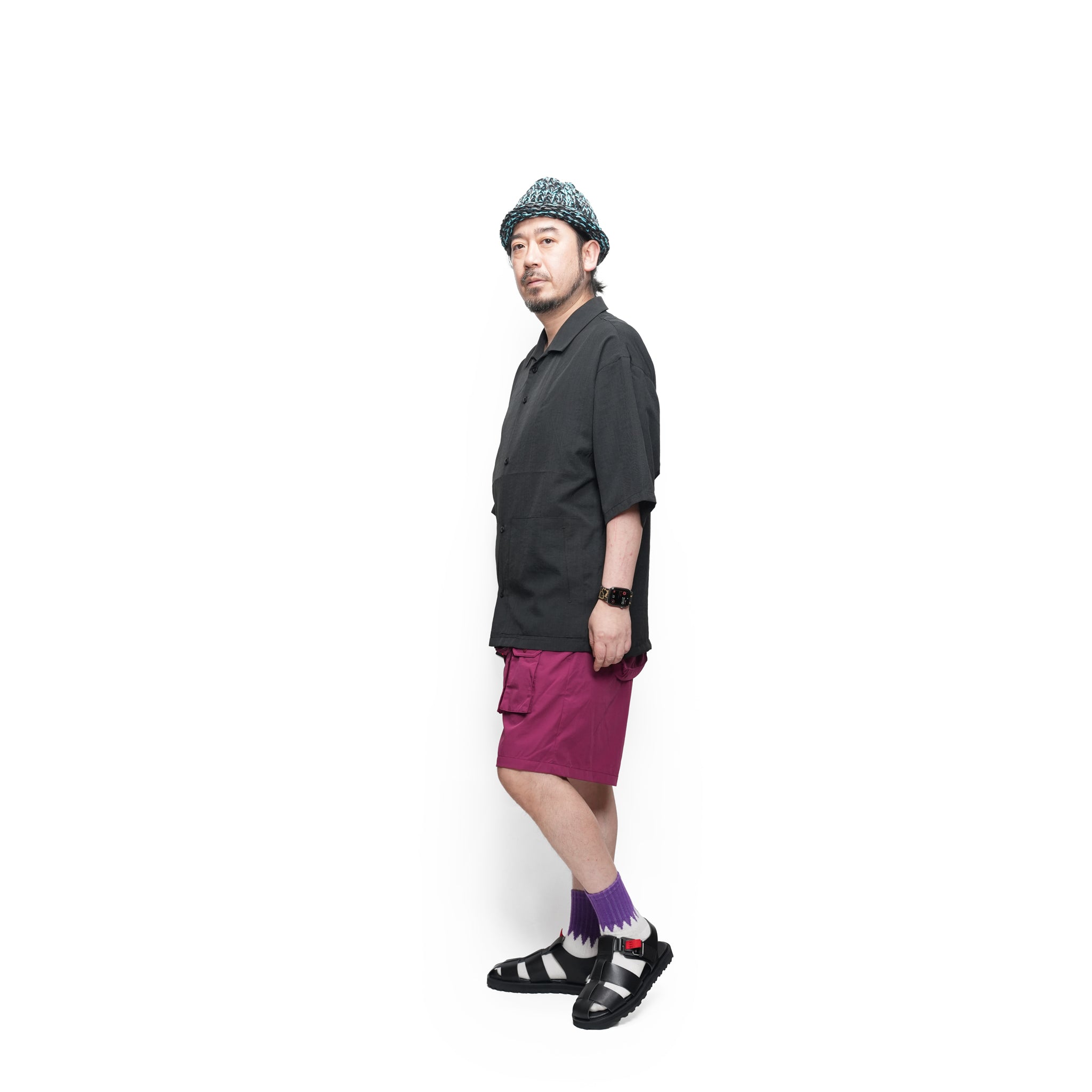 GRATEFUL-LINE SHIRTS – SUMI KURO | QUOLT