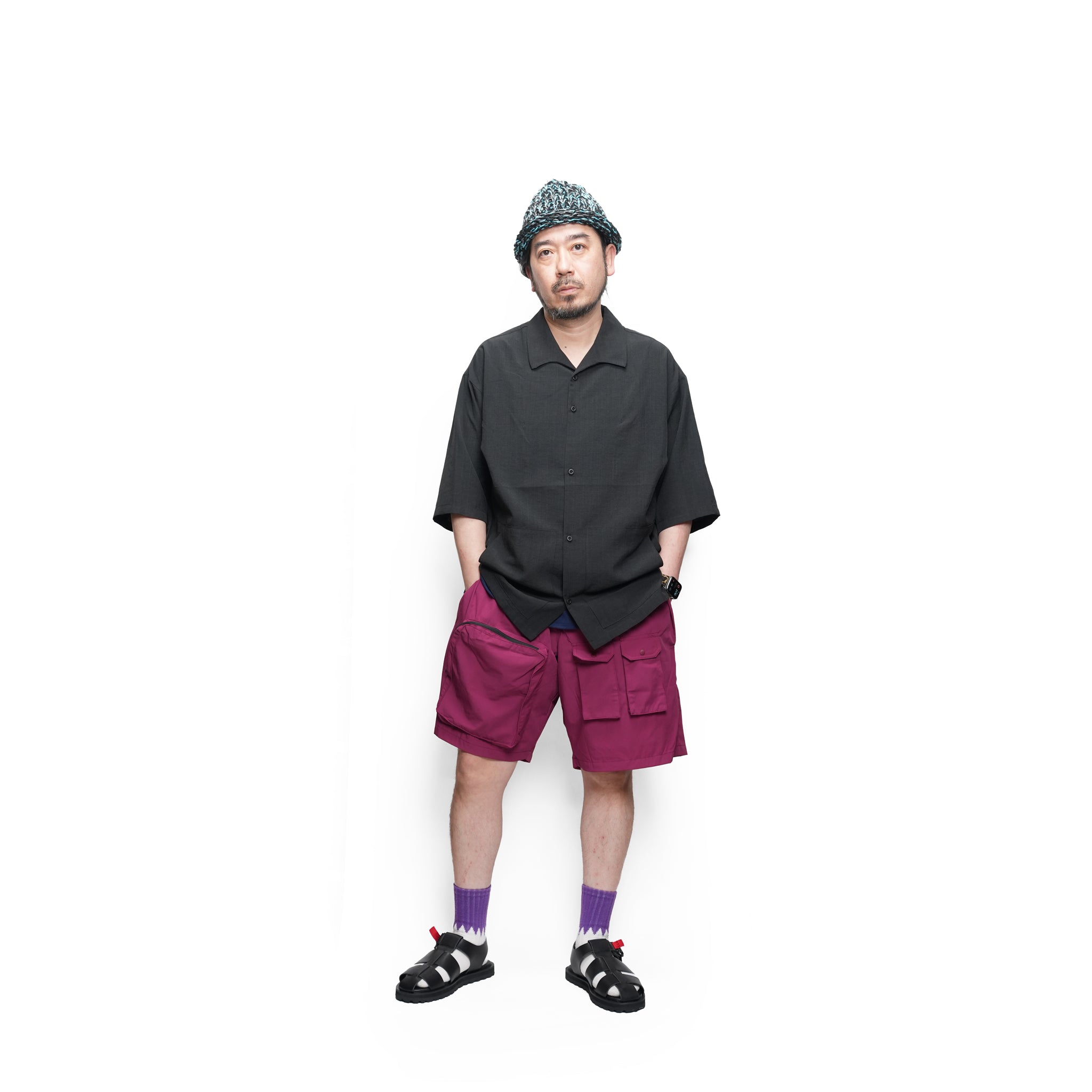 GRATEFUL-LINE SHIRTS – SUMI KURO | QUOLT
