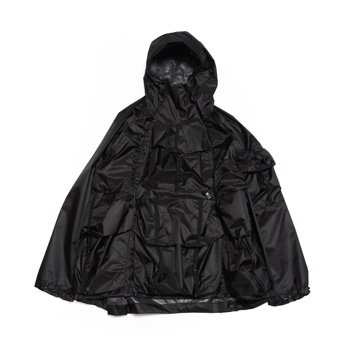 BACK PACK HOLDER HOODIE JACKET – Black | NORBIT