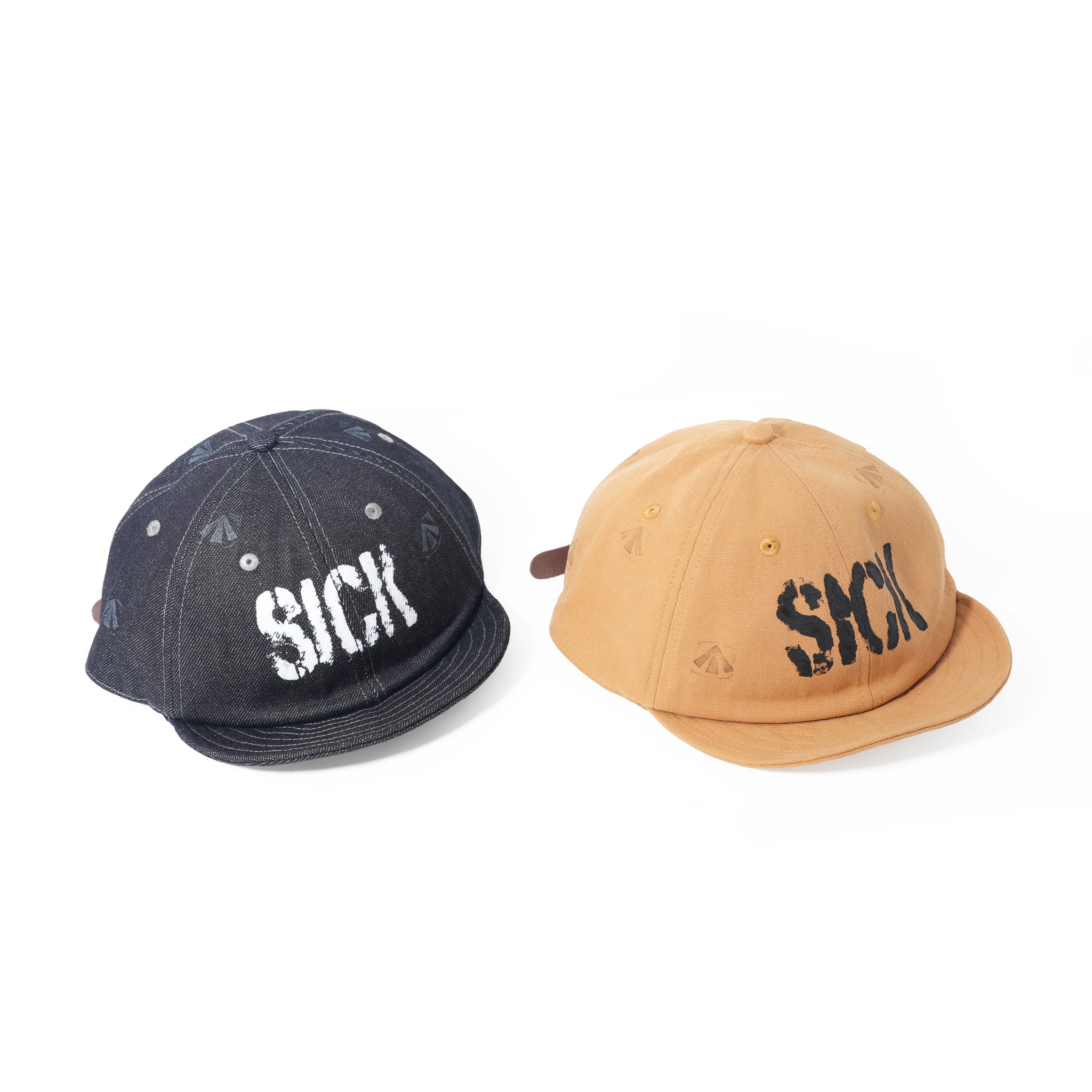 BICYCLE CAP – Beige / Indigo | ORIGINAL JOHN