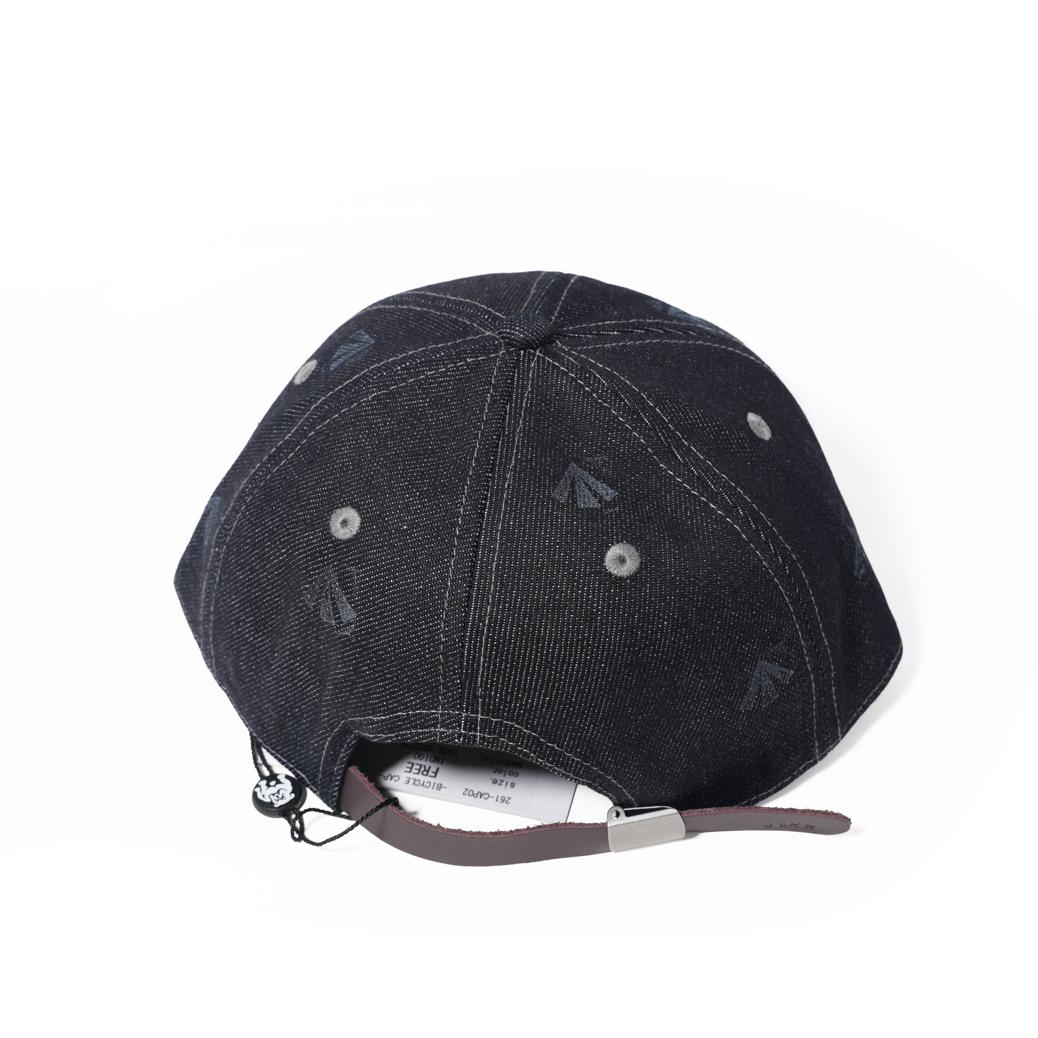 BICYCLE CAP – Beige / Indigo | ORIGINAL JOHN