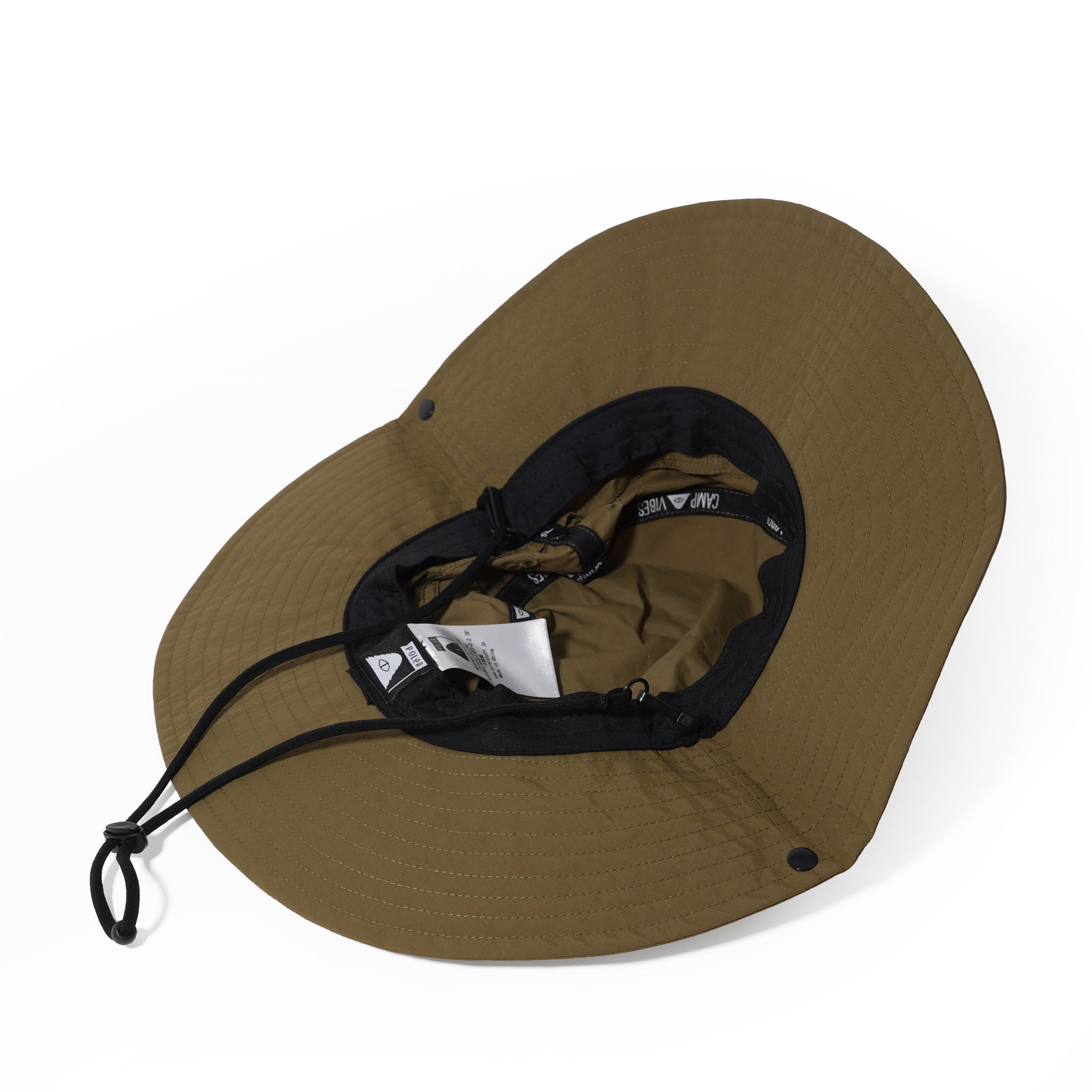 PL WIDE BRIM DRAW CORD SAFARI HAT OLIVE | POLER