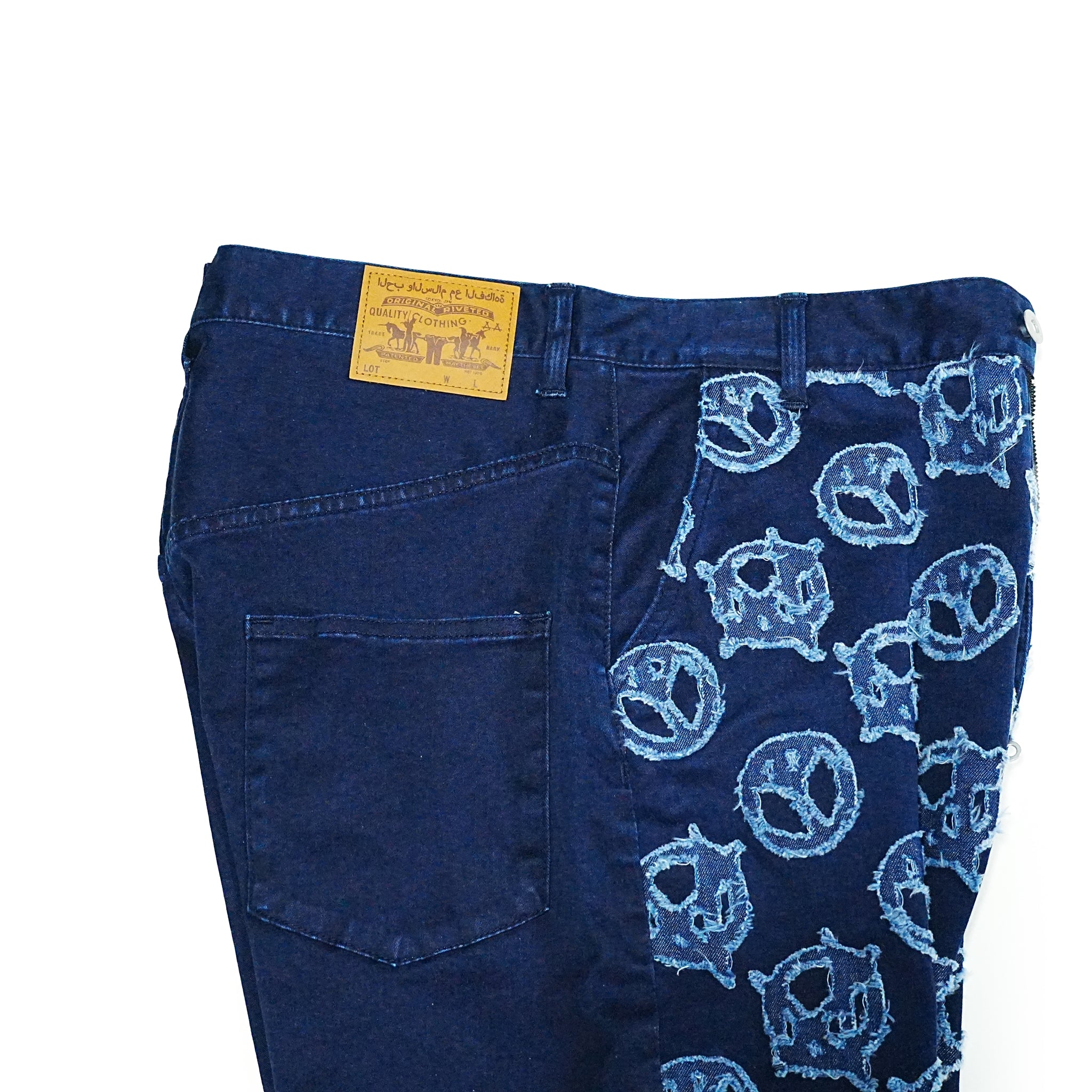 SF23AW-09_I | A&P Skinny Pants | Color:Indigo【STOF_ストフ】