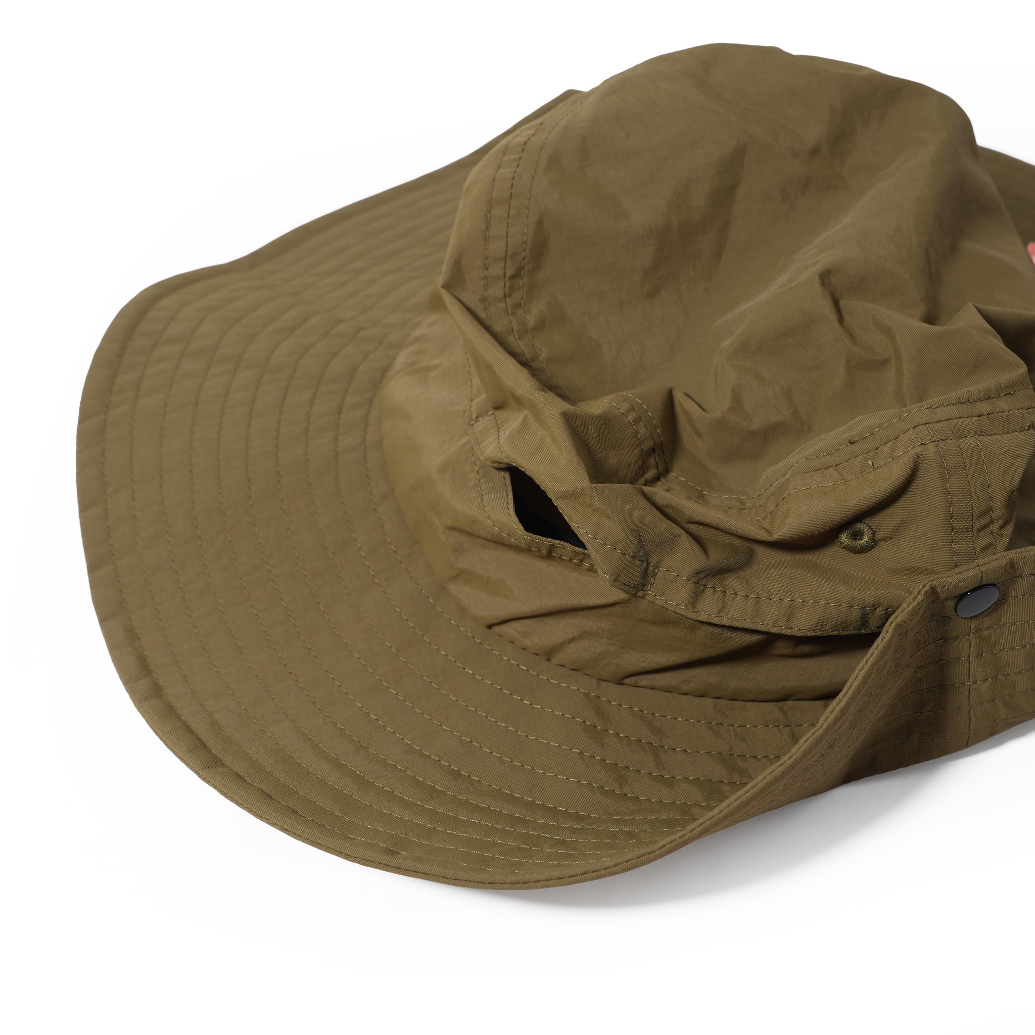 PL WIDE BRIM DRAW CORD SAFARI HAT OLIVE | POLER
