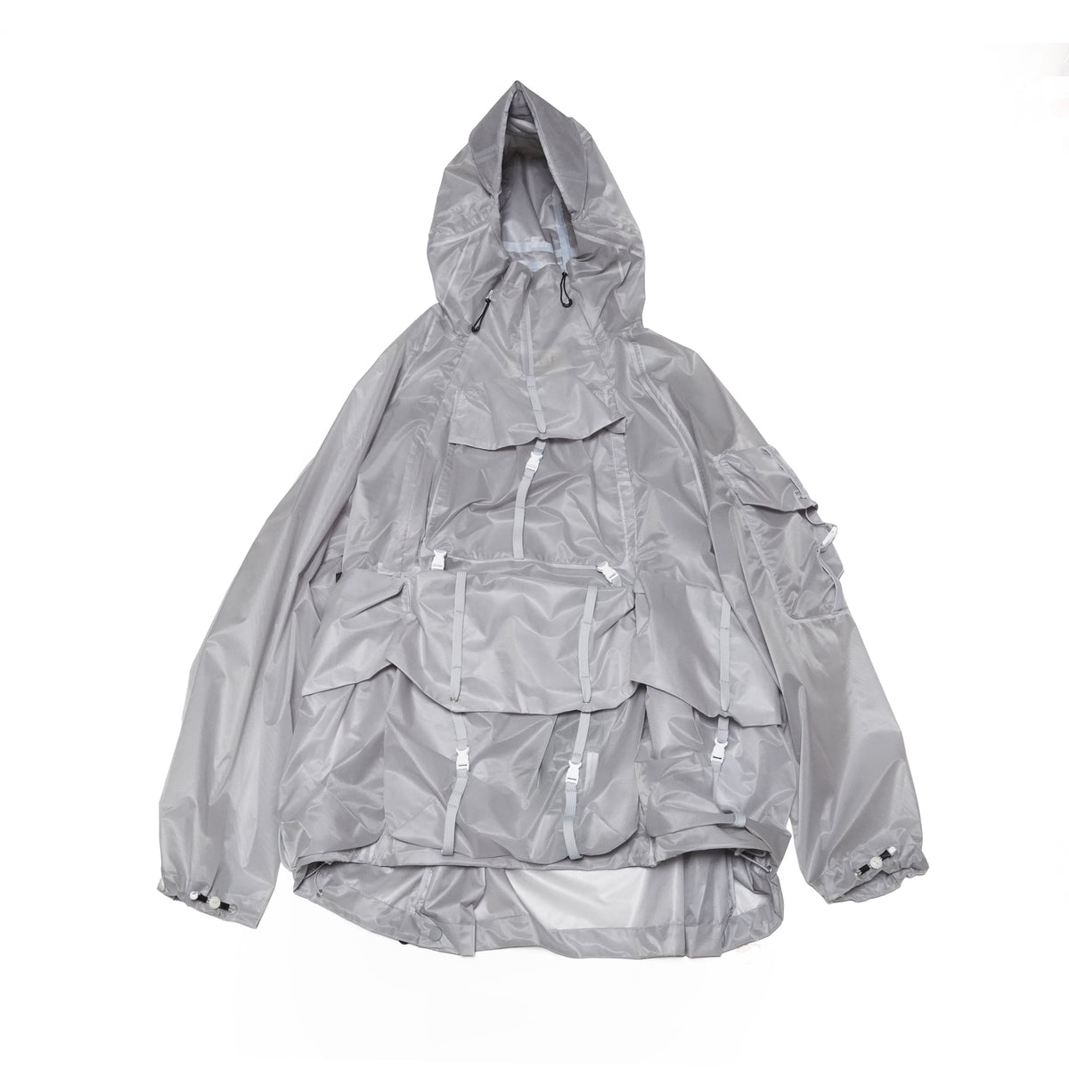 BACK PACK HOLDER HOODIE JACKET – White | NORBIT