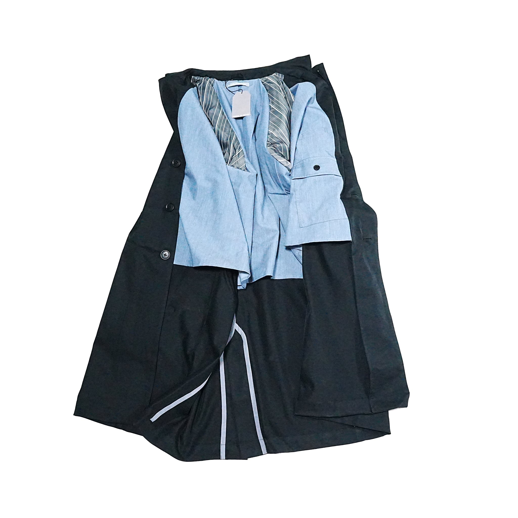 No:23235-7856WH | Name:Soutien collar coat | Color:Black(09)【Garance et Violette_ギャランスエトヴァイオレット】