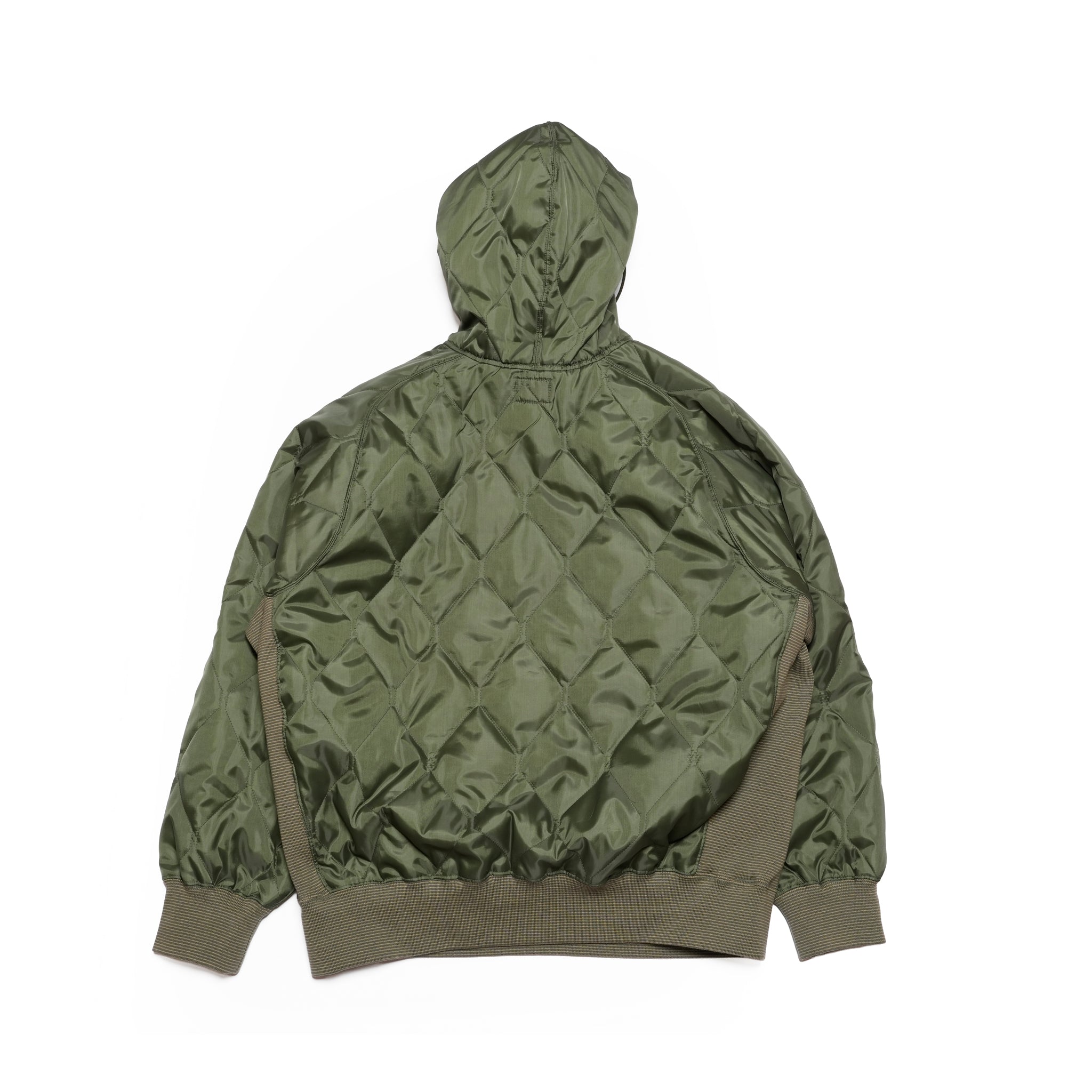 Retrofit hoodie Quilted Padding / McClure (olive) | CZ-ImSt-344【IMPRESTORE_インプレストア】
