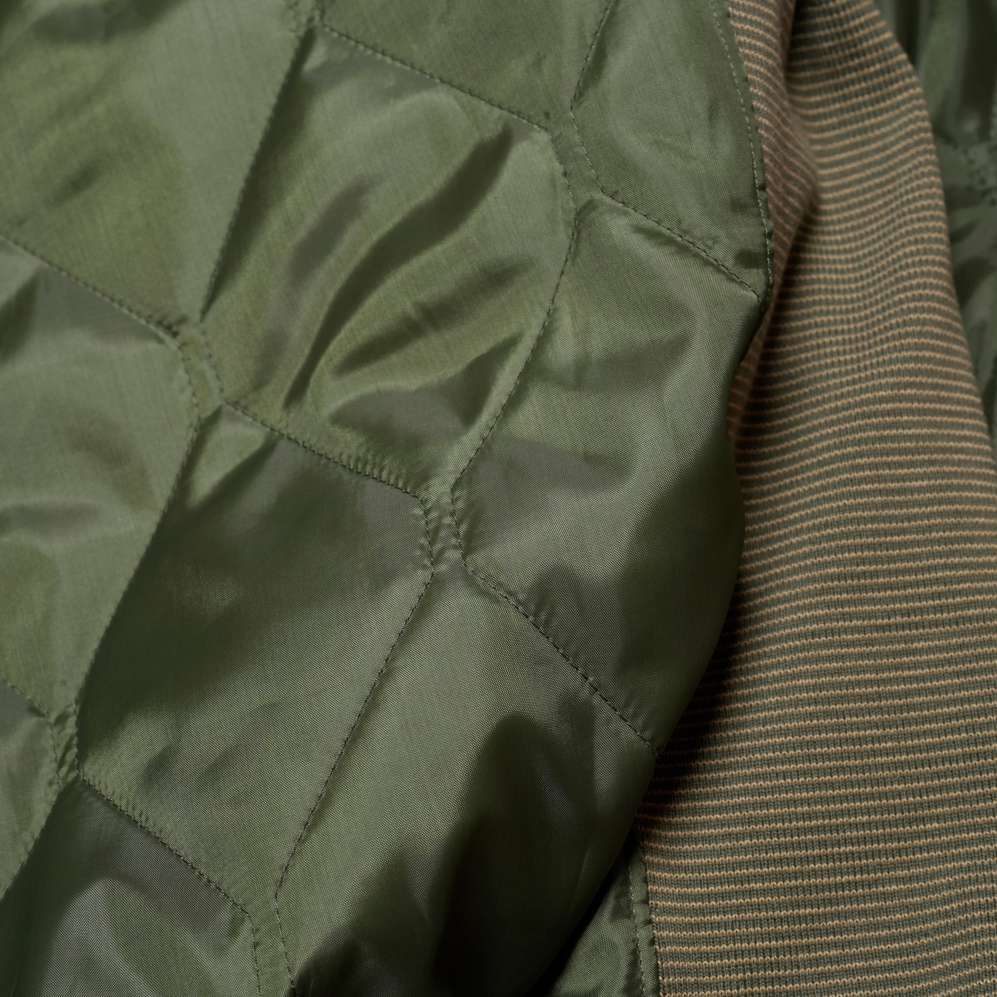 Retrofit hoodie Quilted Padding / McClure (olive) | CZ-ImSt-344【IMPRESTORE_インプレストア】