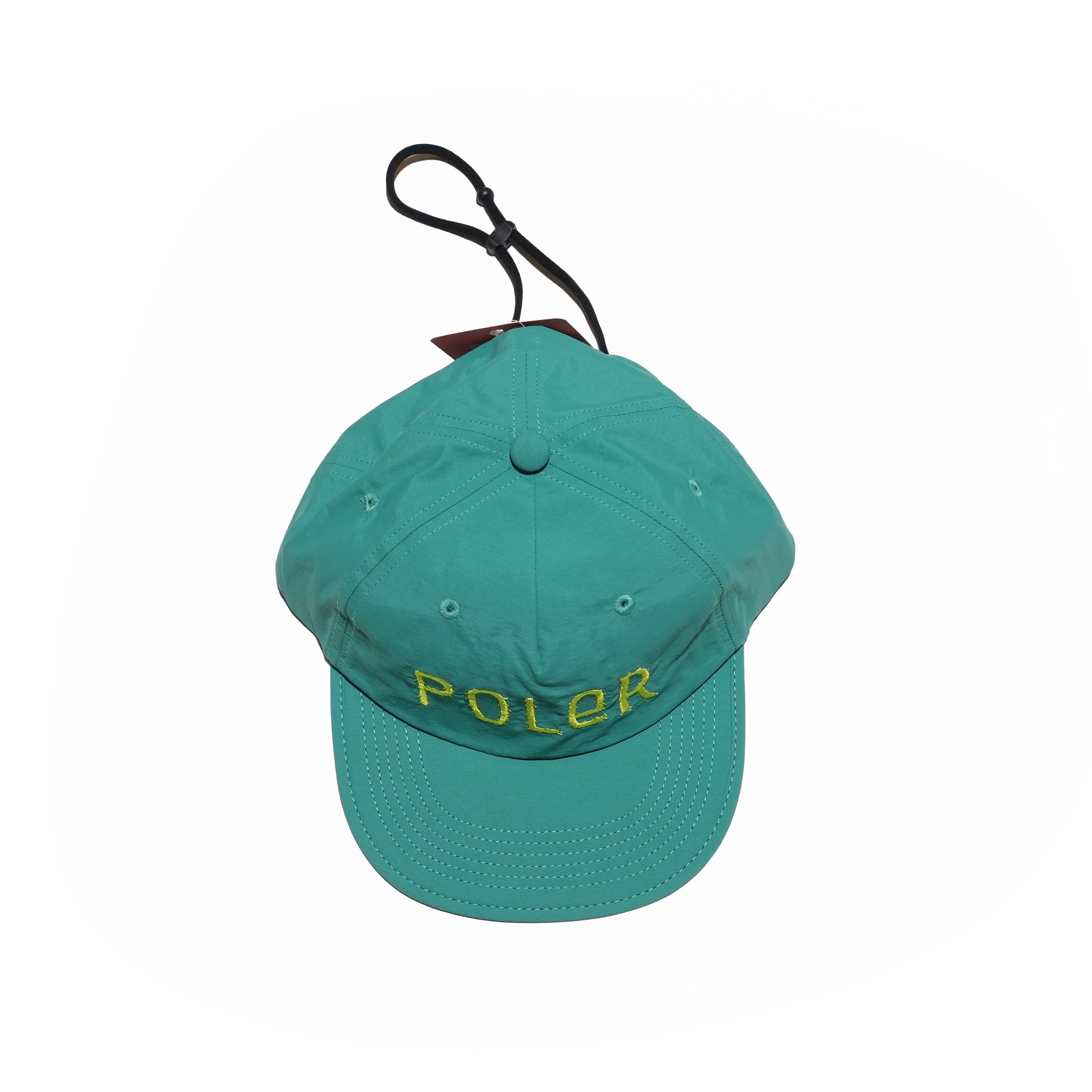 PL LONG BILL DRAW CORD FLOPPY CAP – BLUE /Green / Black | POLER