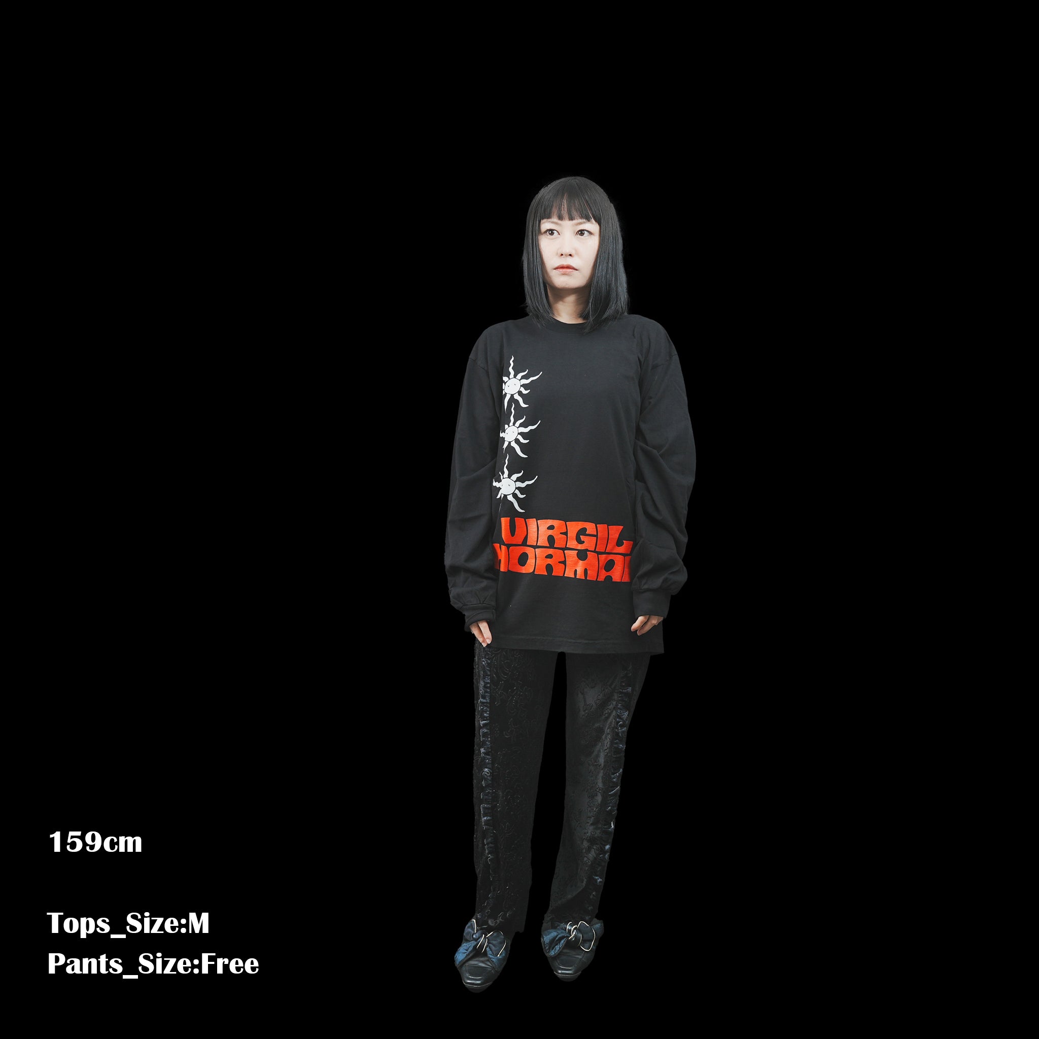 No:VN274 | Name:I NEED IT BAD | Color:Black【VIRGIL NORMAL_ヴァージルノーマル】