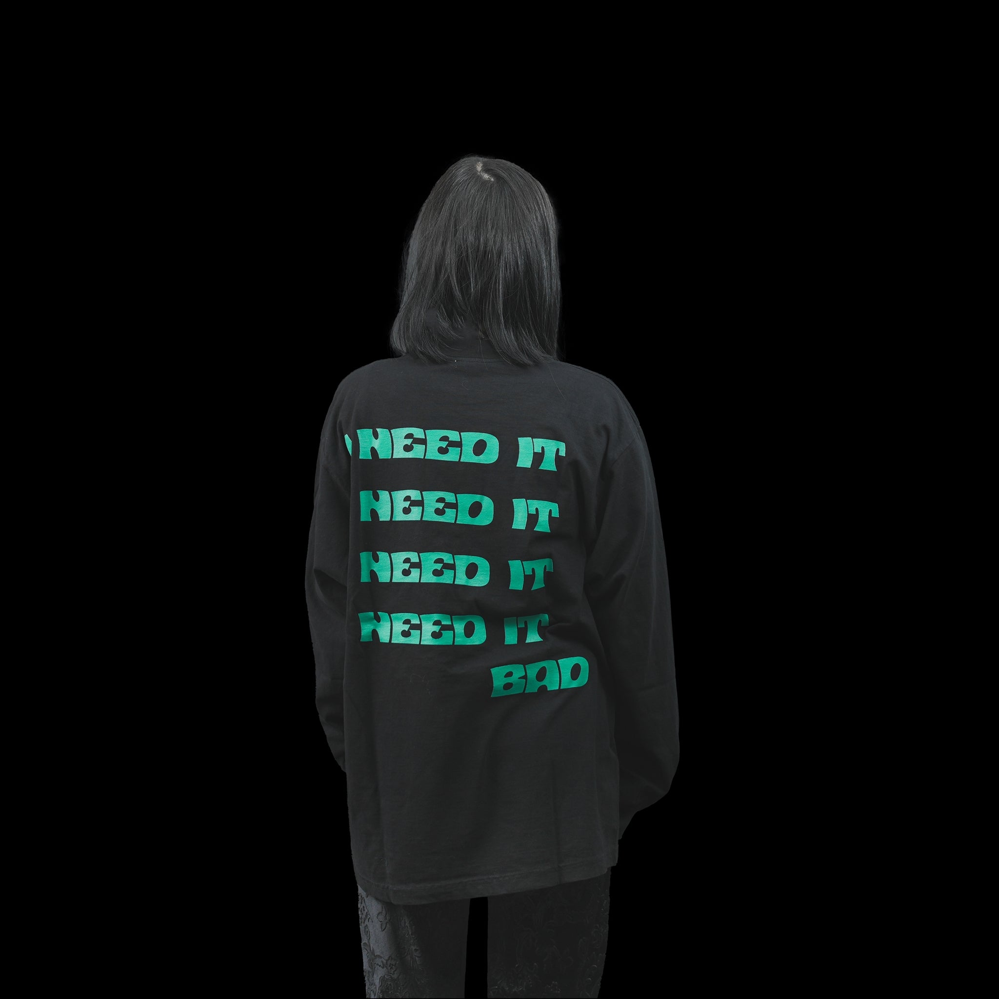 No:VN274 | Name:I NEED IT BAD | Color:Black【VIRGIL NORMAL_ヴァージルノーマル】