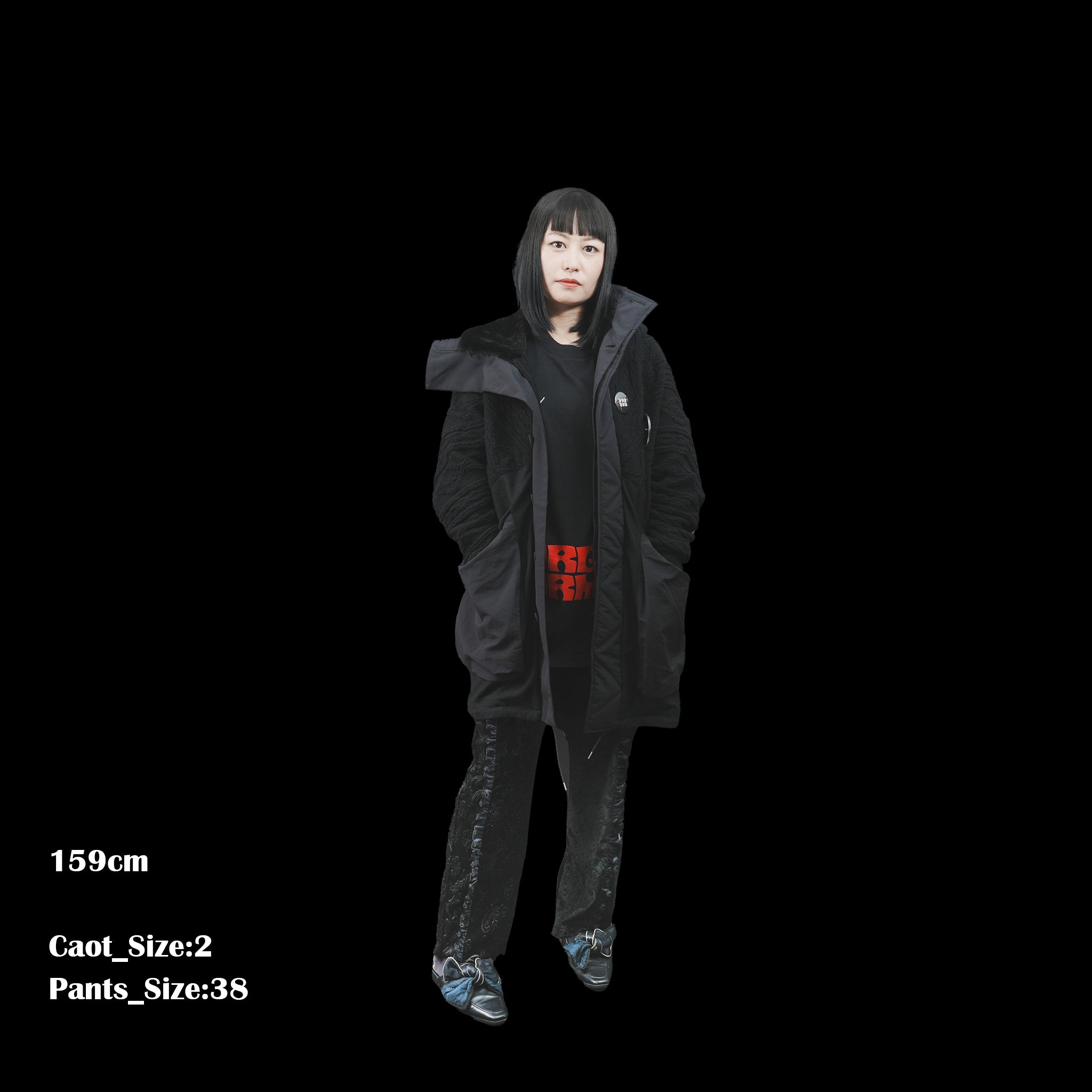 No:bsd23AW-08 | Name:Big Hood Northen Blouson | Color:Black【BEDSIDEDRAMA_ベッドサイドドラマ】