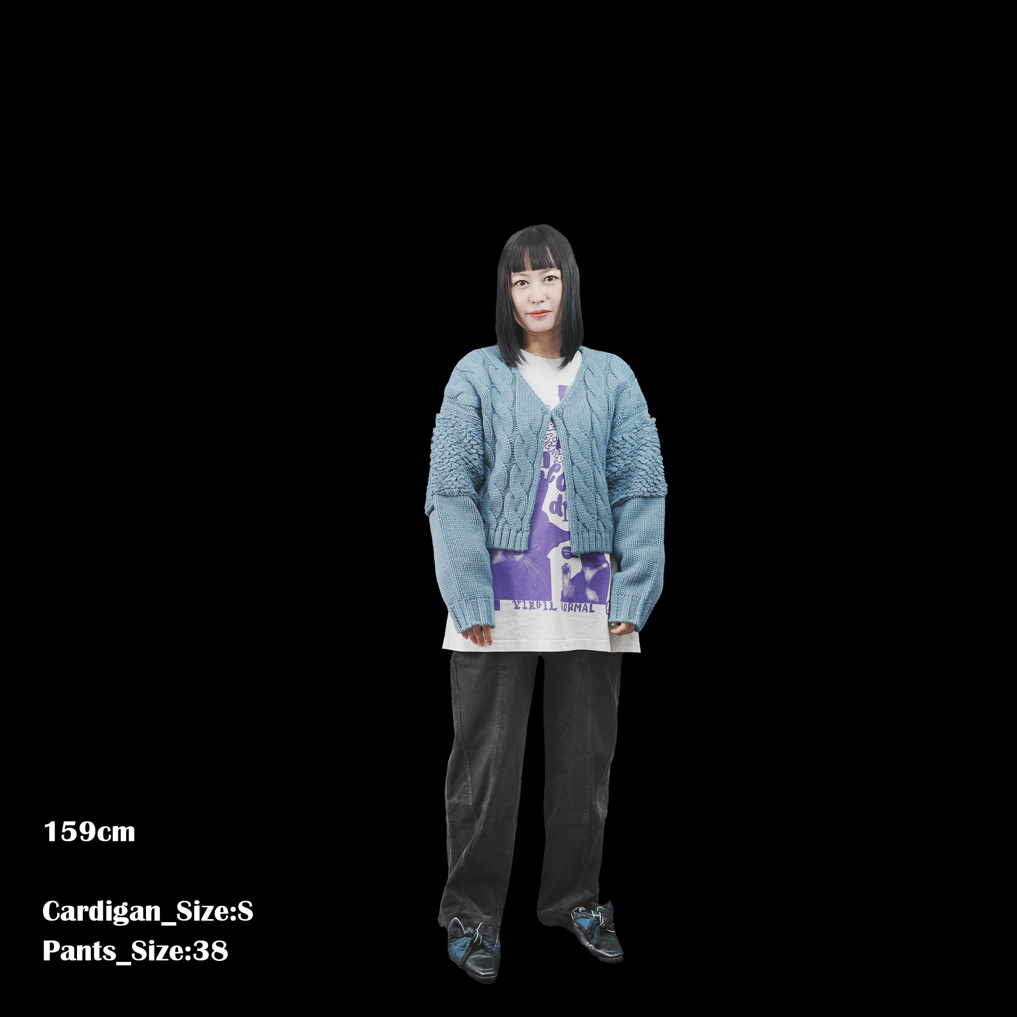 No:LKL23FJK2021 | Name:MARL | Color:Off/Smokeblue【KELEN LADYS_ケレン】