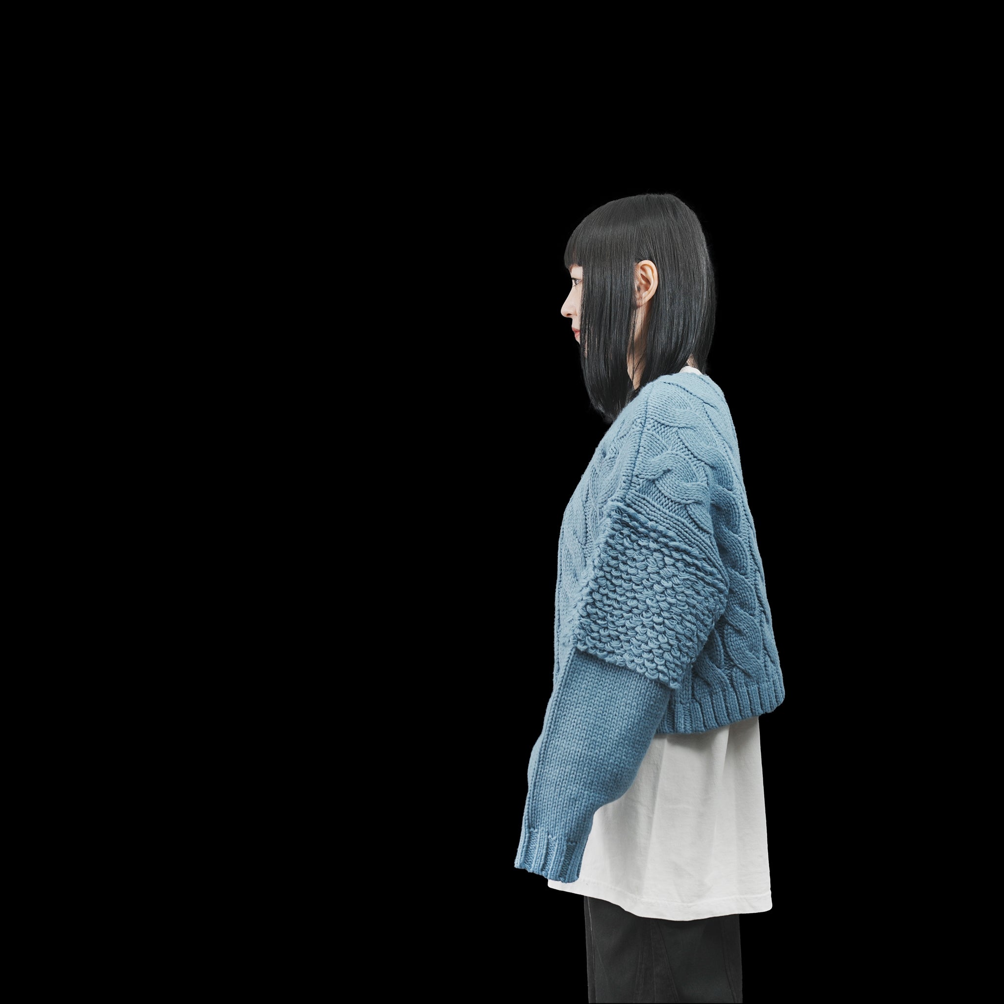 No:LKL23FJK2021 | Name:MARL | Color:Off/Smokeblue【KELEN LADYS_ケレン】