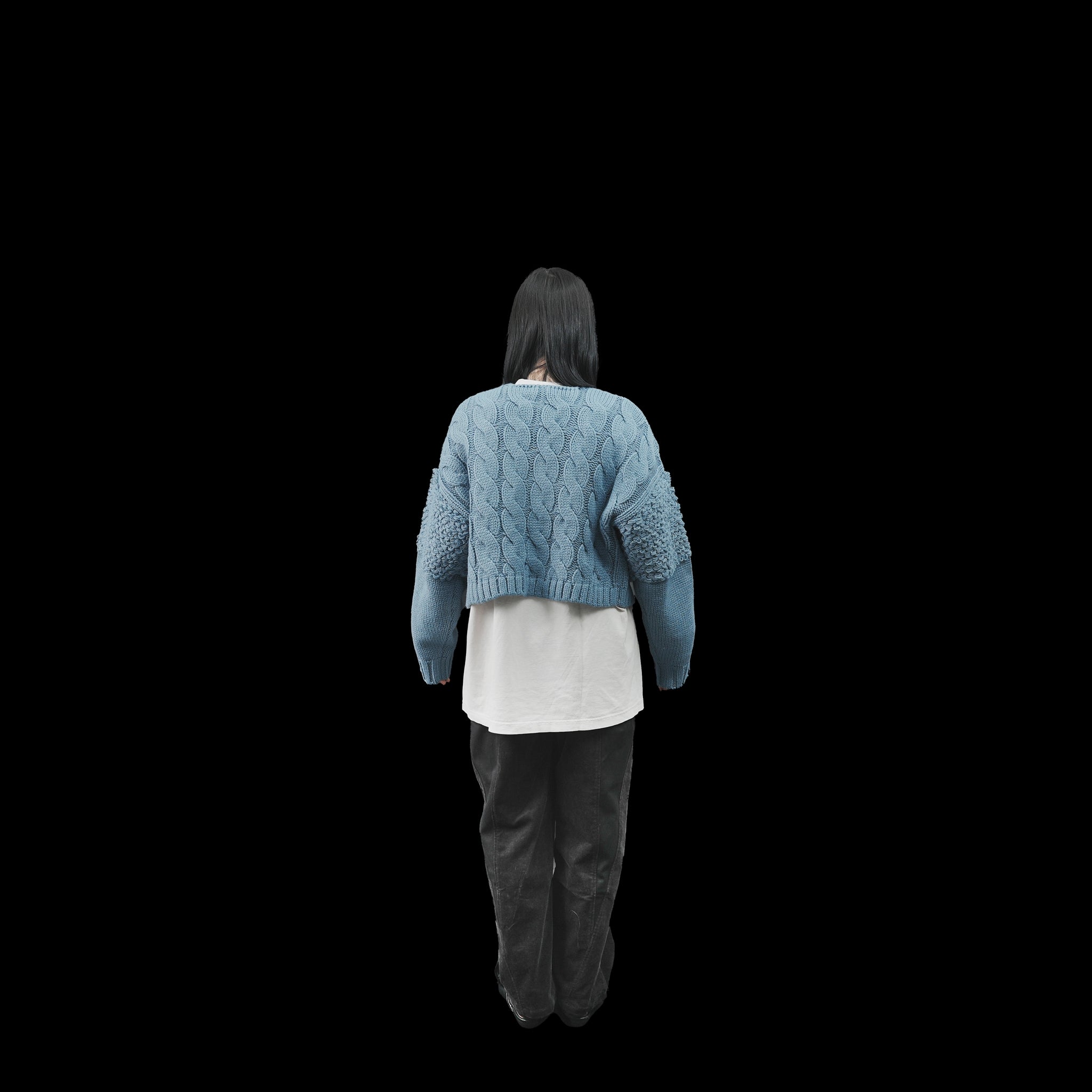 No:LKL23FJK2021 | Name:MARL | Color:Off/Smokeblue【KELEN LADYS_ケレン】