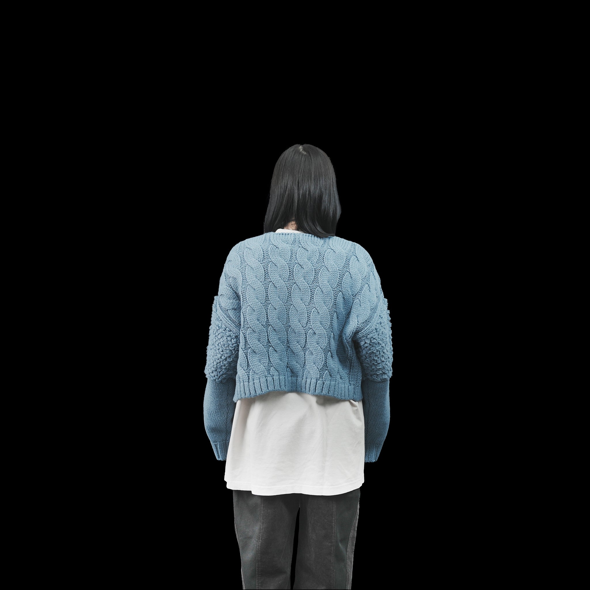 No:LKL23FJK2021 | Name:MARL | Color:Off/Smokeblue【KELEN LADYS_ケレン】