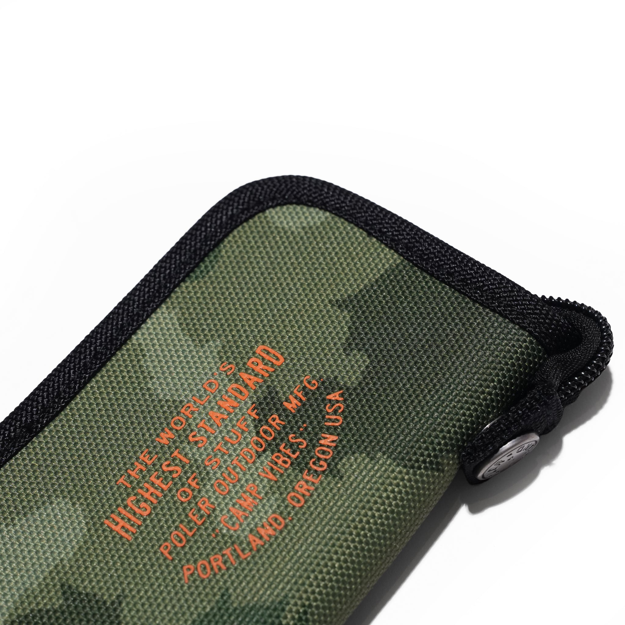 PL SNAP WALLET – FURRY CAMO / Black | POLER【ネコポス選択可能】