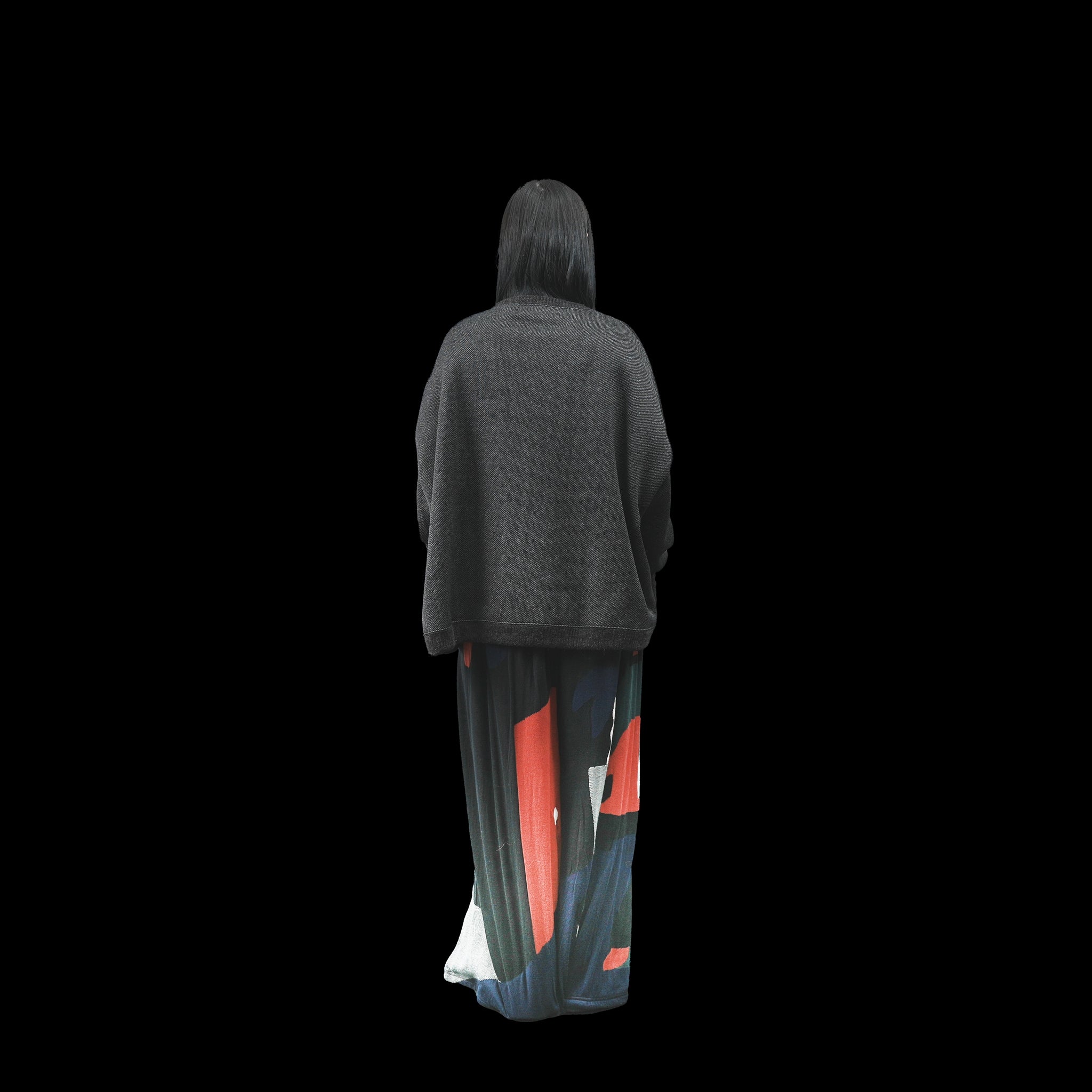 No:bsd23AW-28Cb | Name:Home Sweater Pullover/EUZEEN | Color:Black【BEDSIDEDRAMA_ベッドサイドドラマ】