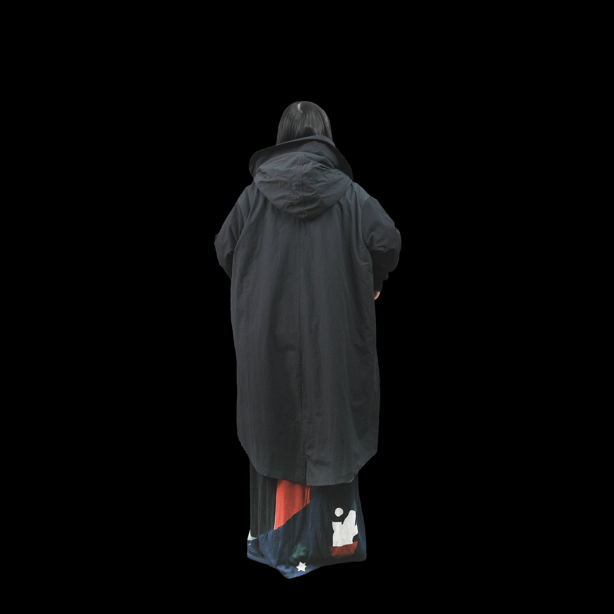 SF23AW-15 | Woodstock Mods Coat | Color:Black【STOF_ストフ】【archive】