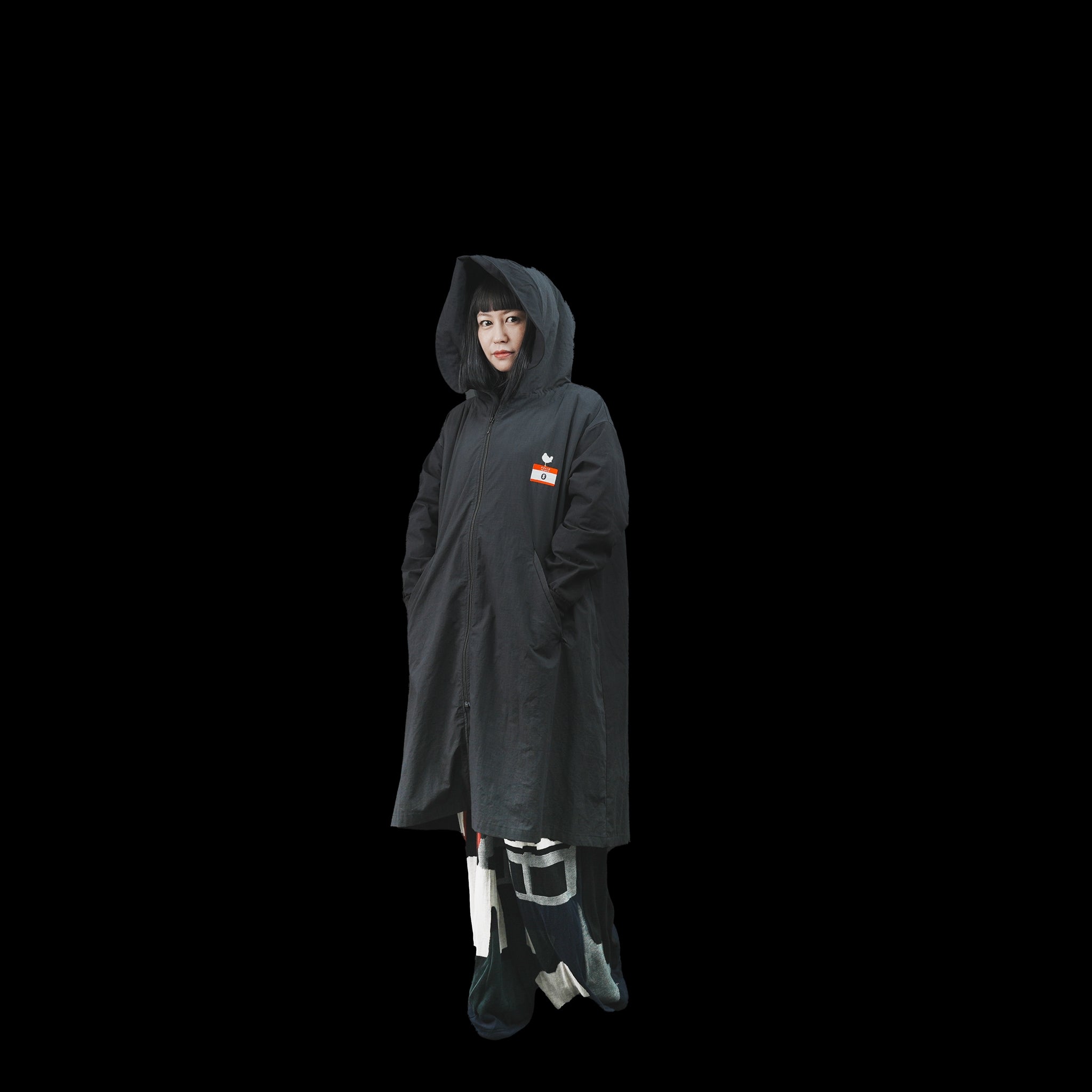 SF23AW-15 | Woodstock Mods Coat | Color:Black【STOF_ストフ】【archive】
