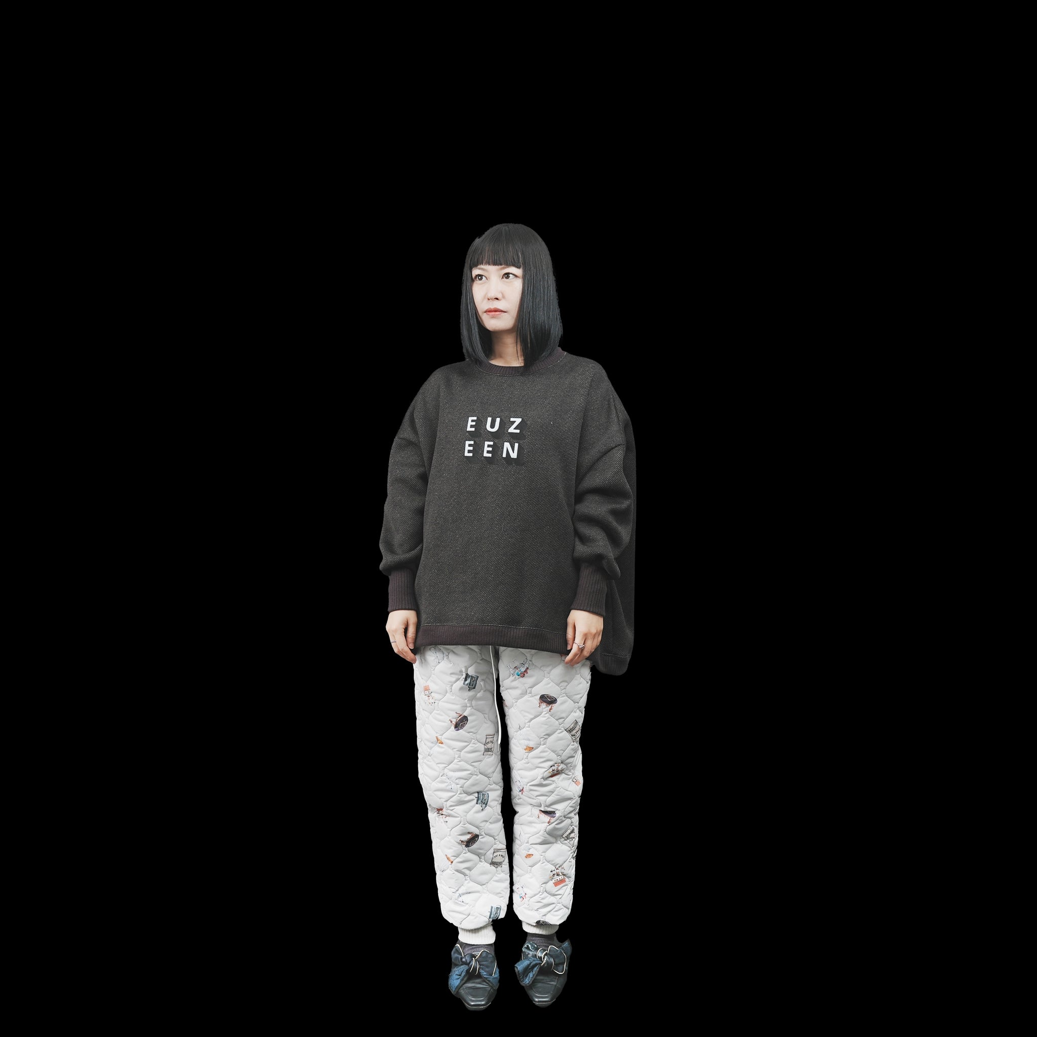 No:bsd23AW-28Ca | Name:Home Sweater Pullover/EUZEEN | Color:Brown【BEDSIDEDRAMA_ベッドサイドドラマ】