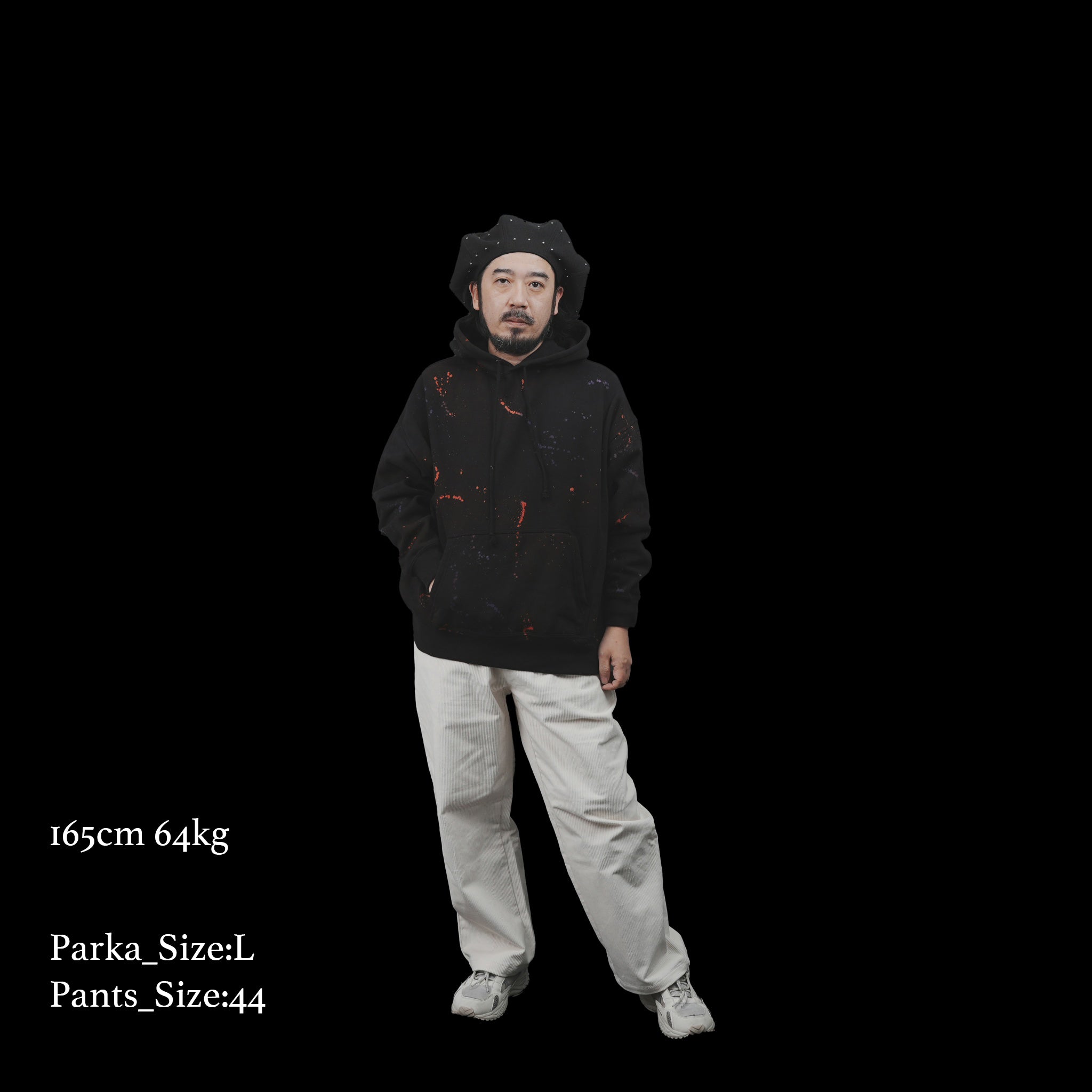 No:JC2409902 | Name:Holiday Parka | Color:02-Halloween Black【NASNGWAM_ナスングワム】
