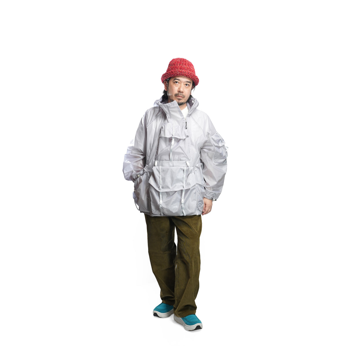 BACK PACK HOLDER HOODIE JACKET – White | NORBIT