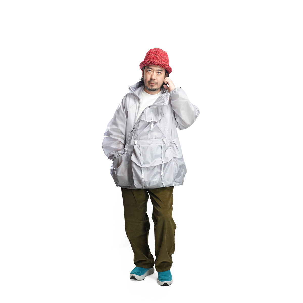 BACK PACK HOLDER HOODIE JACKET – White | NORBIT