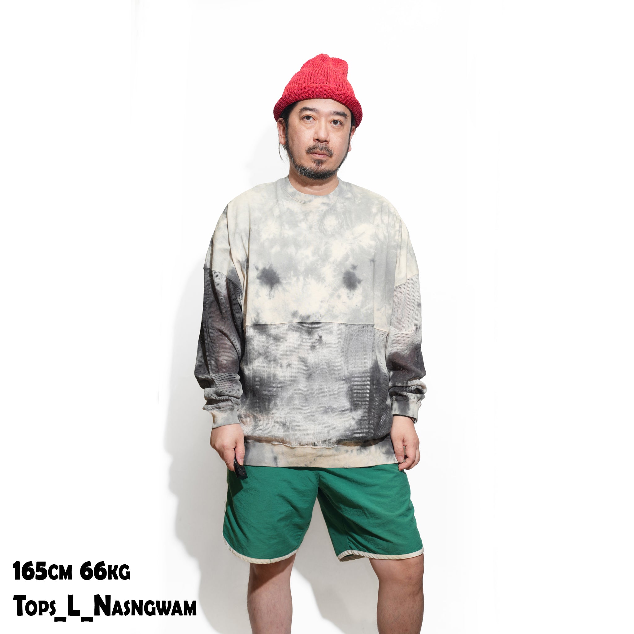 MOONLIGHT SWITCHING LS TEE – GRAY | NASNGWAM