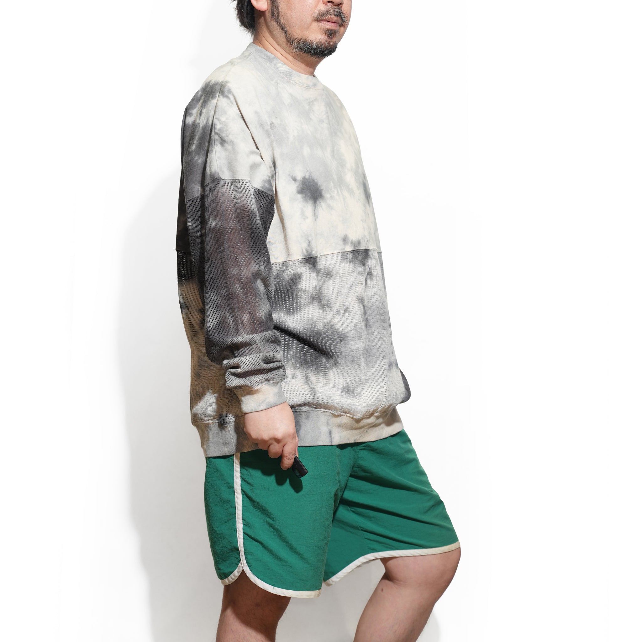 MOONLIGHT SWITCHING LS TEE – GRAY | NASNGWAM