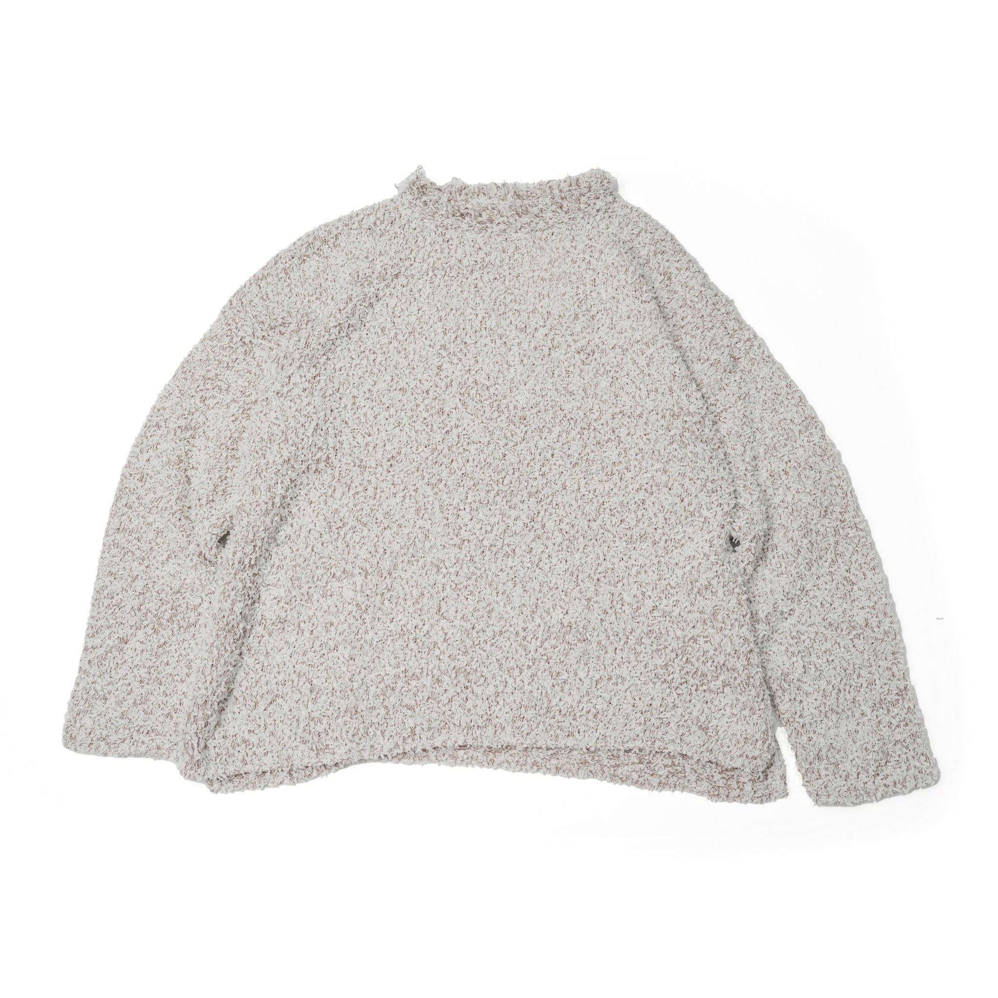 No:VOO-1151 | Name:PAPER MIX KNIT | Color:Cream Mix/Black Mix【VOO_ヴォー】