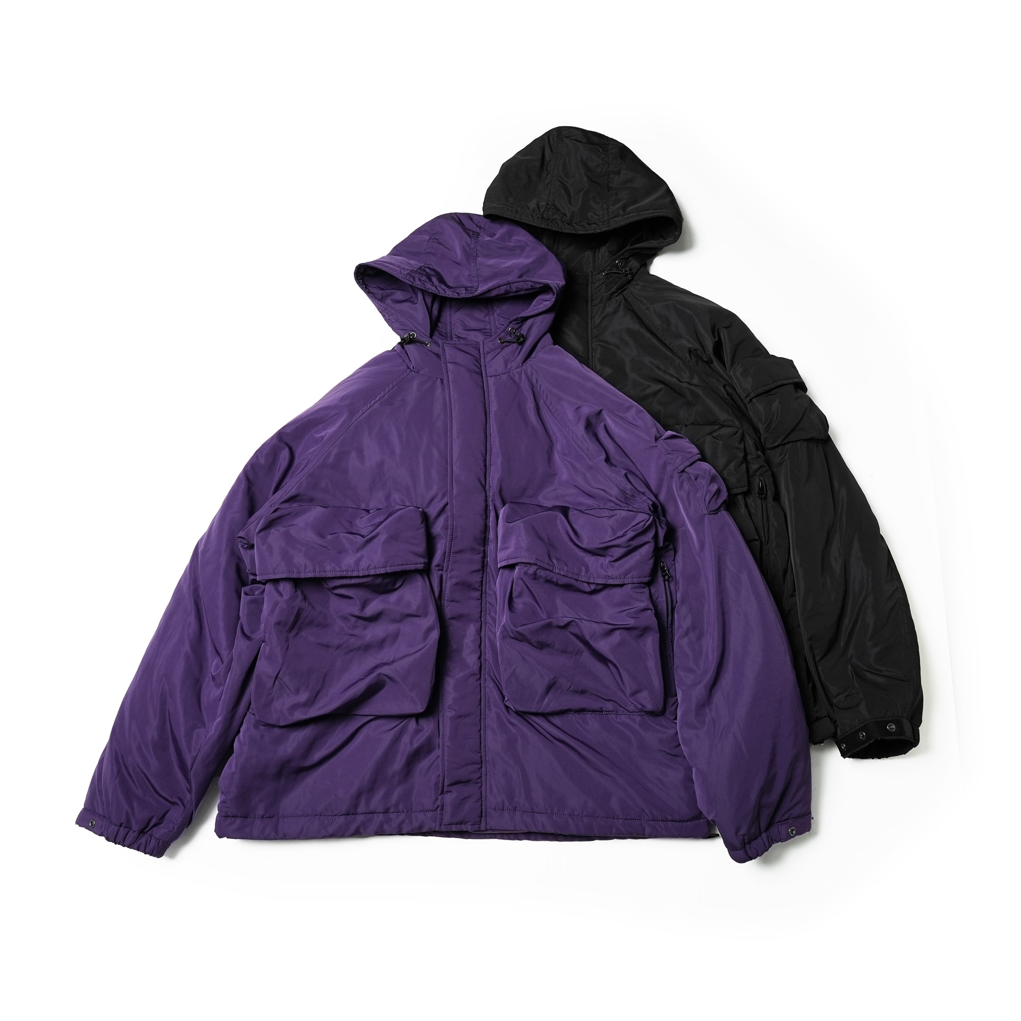 HYATT PUFF – Black / Purple | KELEN MEN