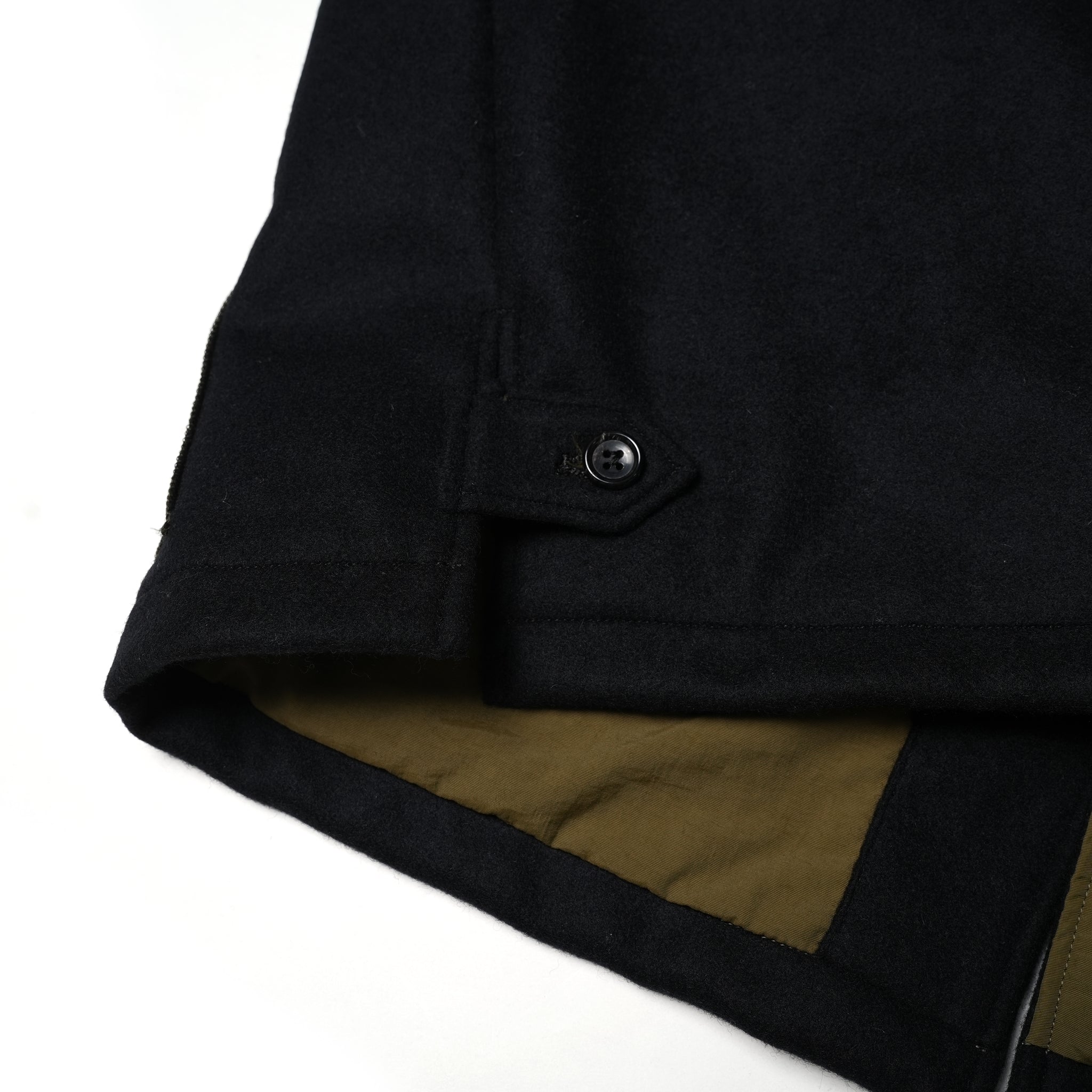 2023aw-BDU-02 | BDU 4 POCKET VEST-SOFT MELTON | Color:Gray/Black【CATTA_カッタ】