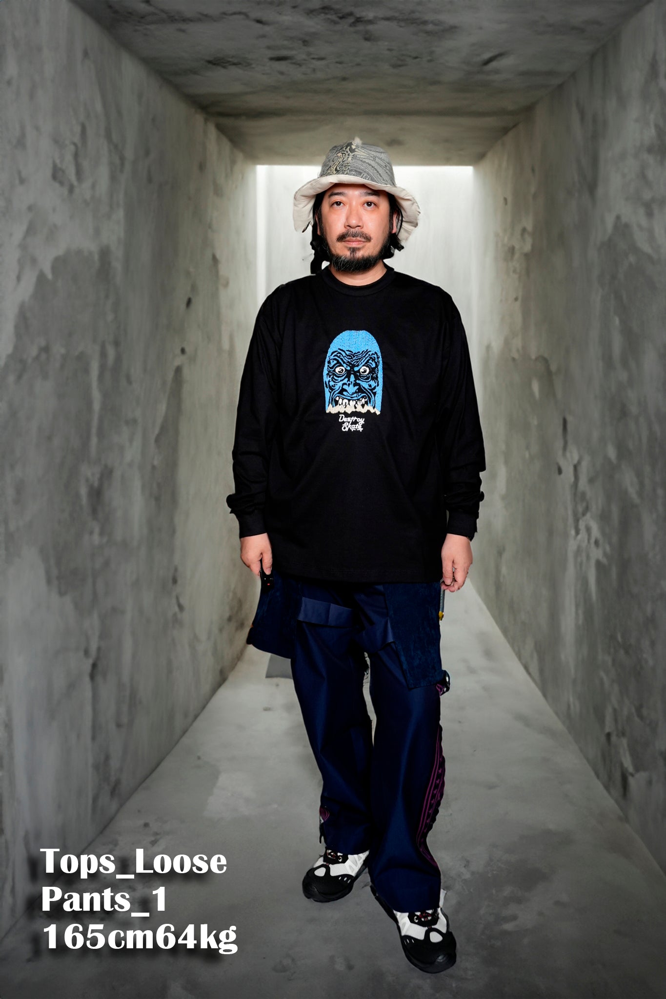 MK25A-P-13_Nvy | SALON-PT | Color:Nvy【MASTERKEY_マスターキー】【archive】