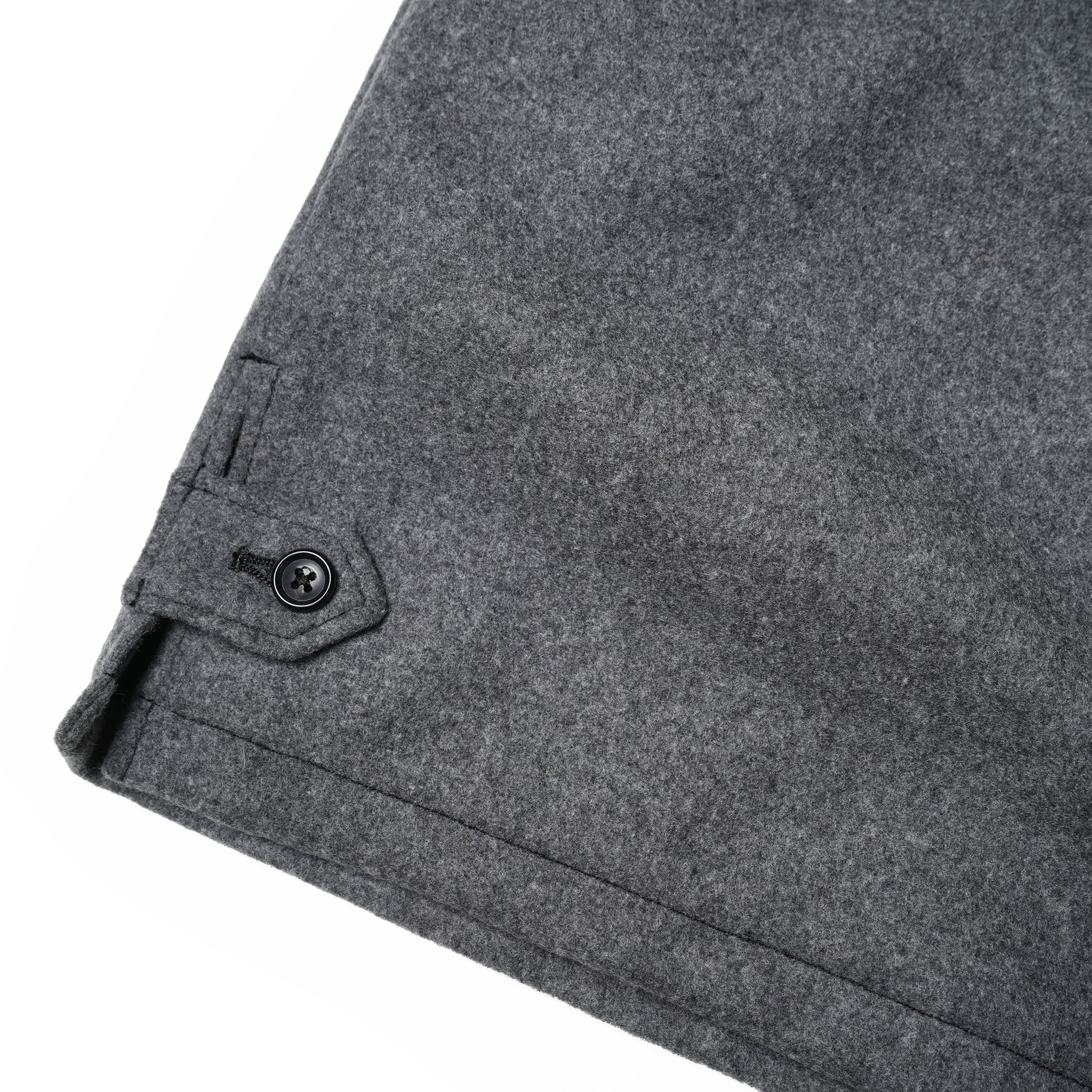 2023aw-BDU-02 | BDU 4 POCKET VEST-SOFT MELTON | Color:Gray/Black【CATTA_カッタ】