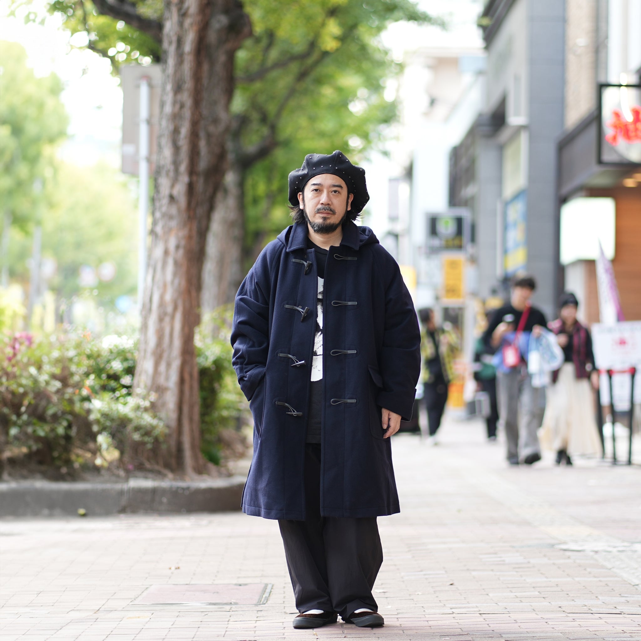 FEW23WJK5105 | DUFFLE DOWN COAT – Navy | MIFFEW
