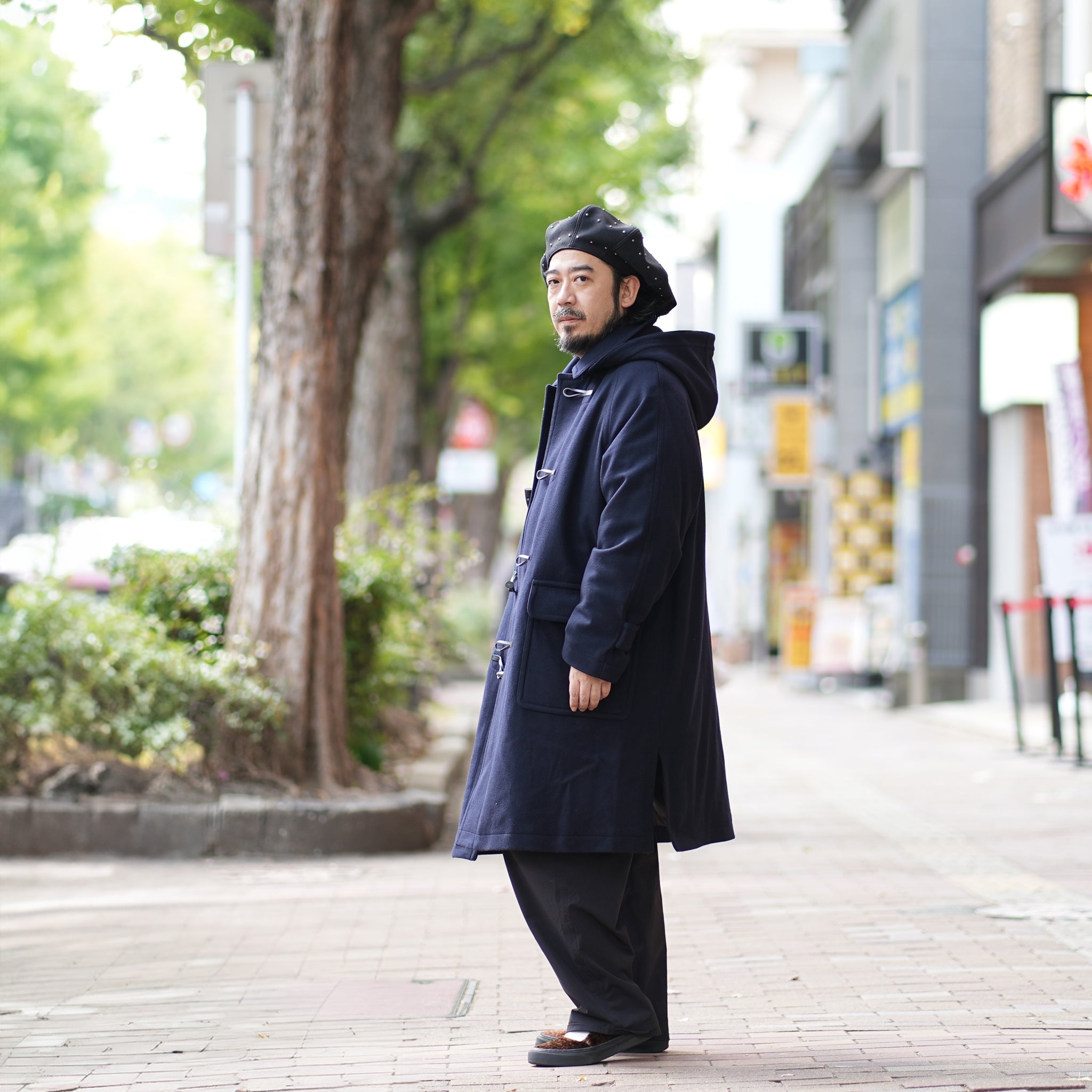FEW23WJK5105 | DUFFLE DOWN COAT – Navy | MIFFEW