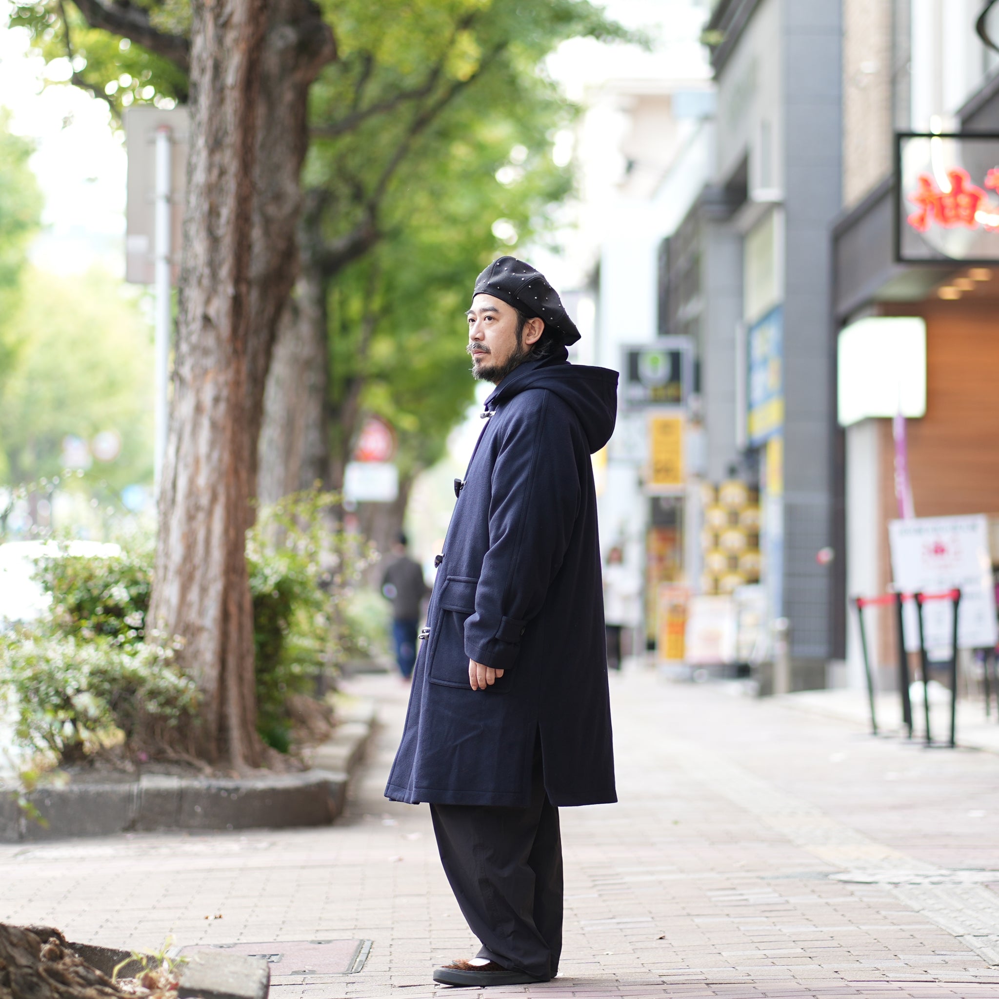 FEW23WJK5105 | DUFFLE DOWN COAT – Navy | MIFFEW