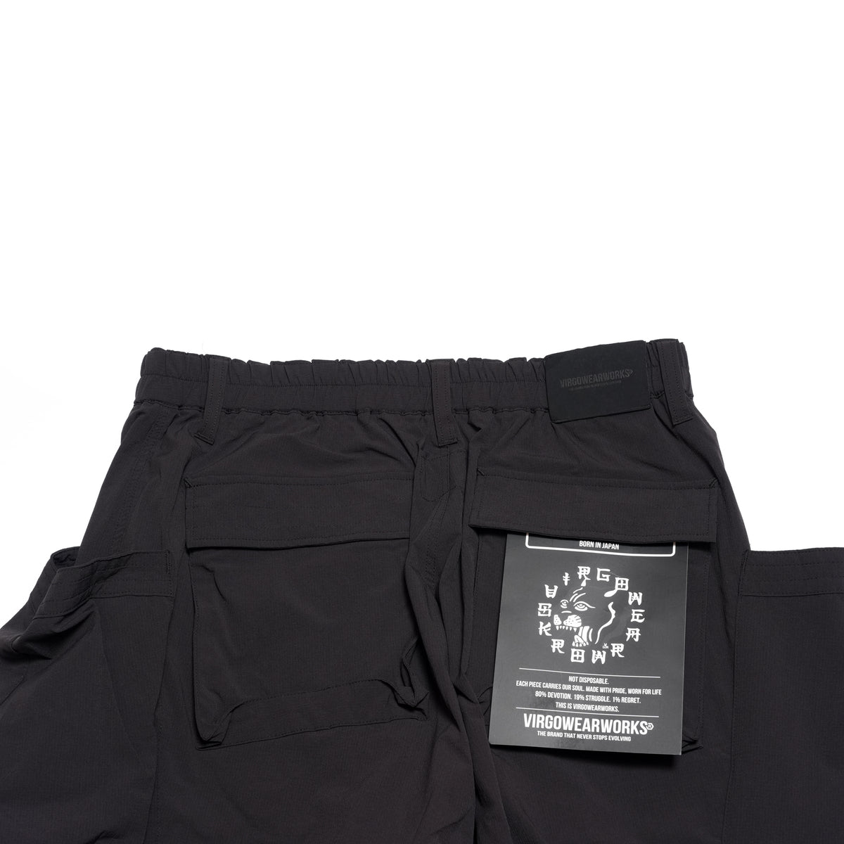 GRAPPING RIDE CARGO PANTS – Black | VIRGOwearworks