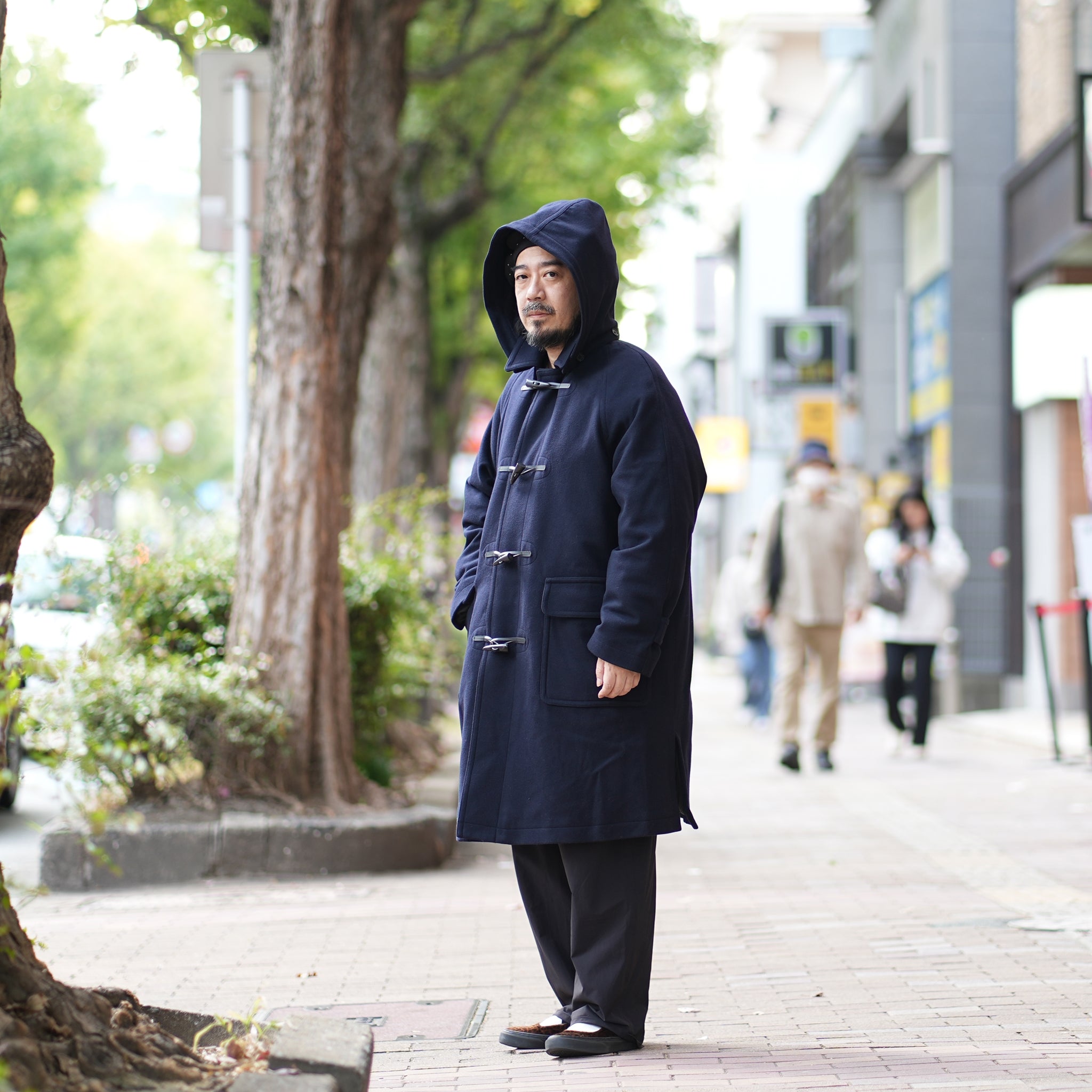 FEW23WJK5105 | DUFFLE DOWN COAT – Navy | MIFFEW