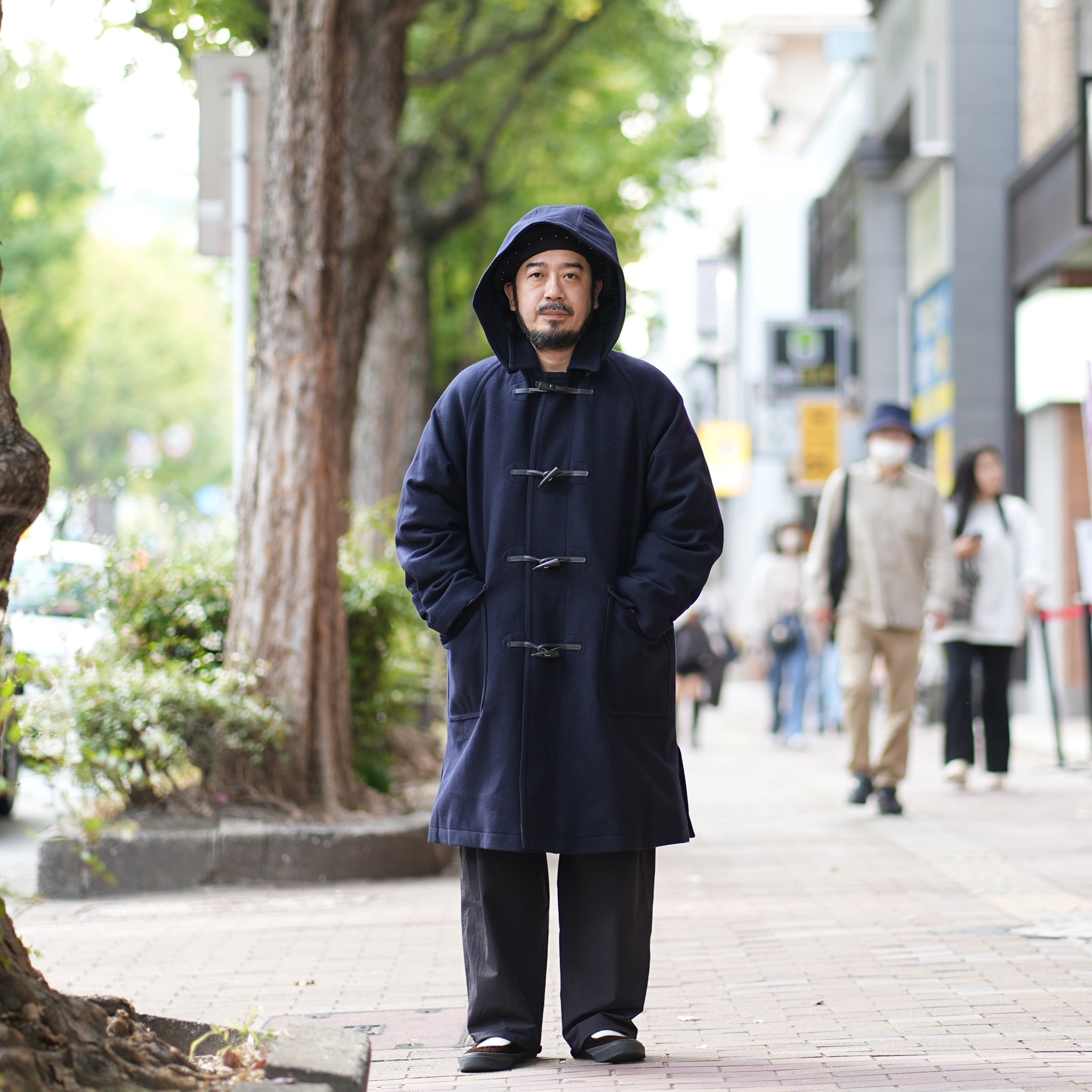 FEW23WJK5105 | DUFFLE DOWN COAT – Navy | MIFFEW