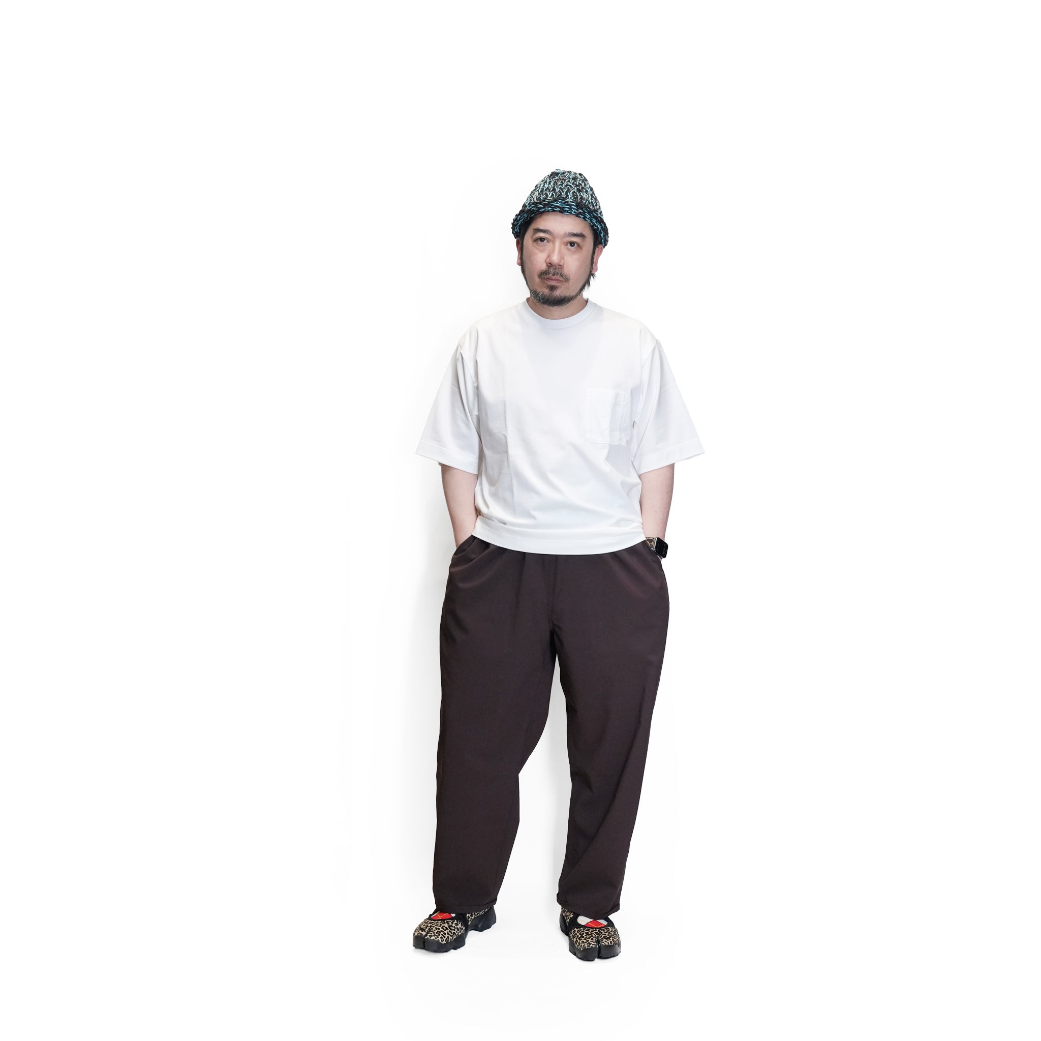 P.H.M.EASY PANTS_BASIC – Brown | POWDERHORN MOUNTAINEERING