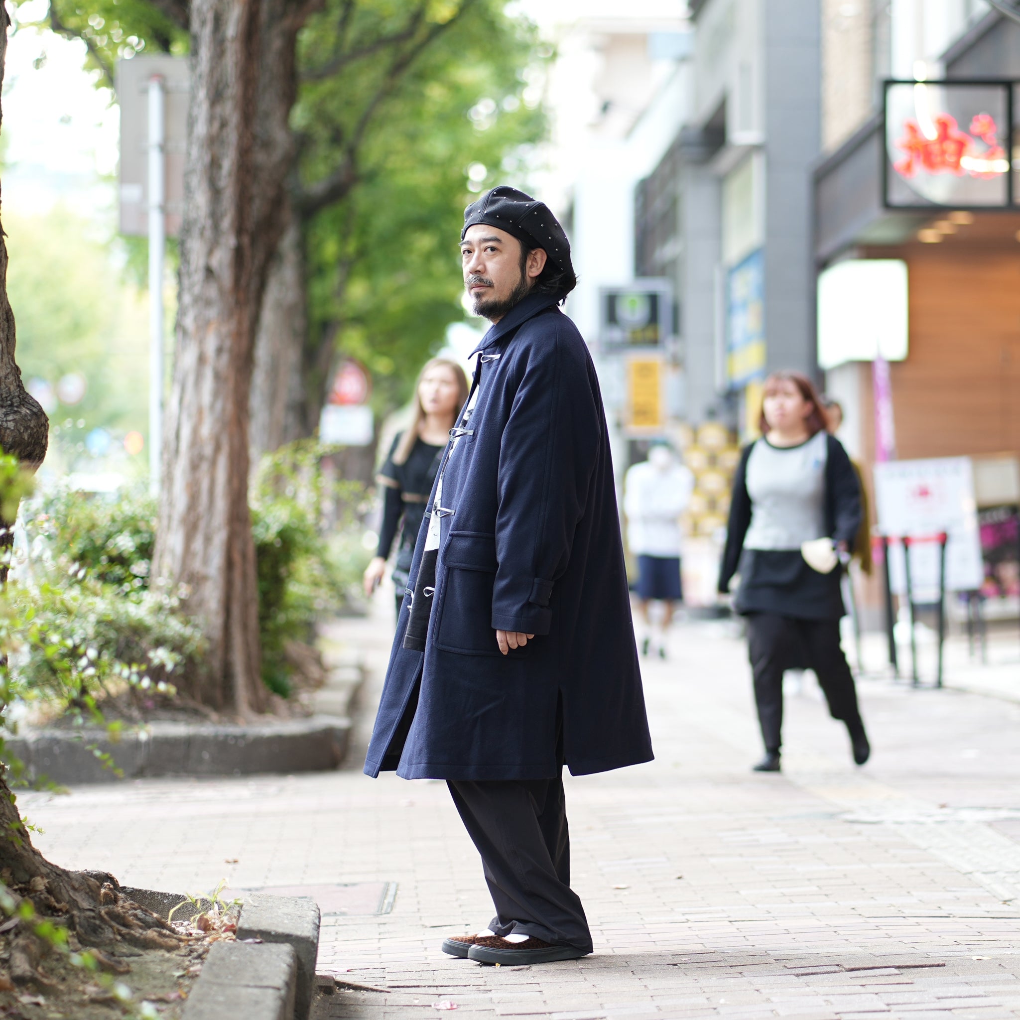 FEW23WJK5105 | DUFFLE DOWN COAT – Navy | MIFFEW