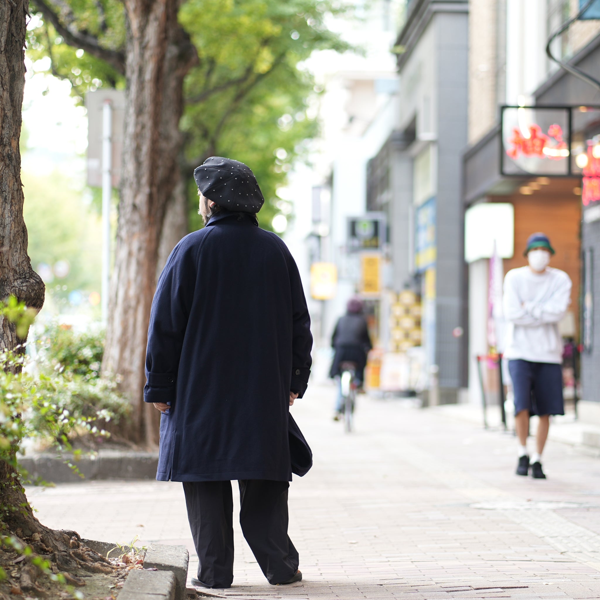 FEW23WJK5105 | DUFFLE DOWN COAT – Navy | MIFFEW