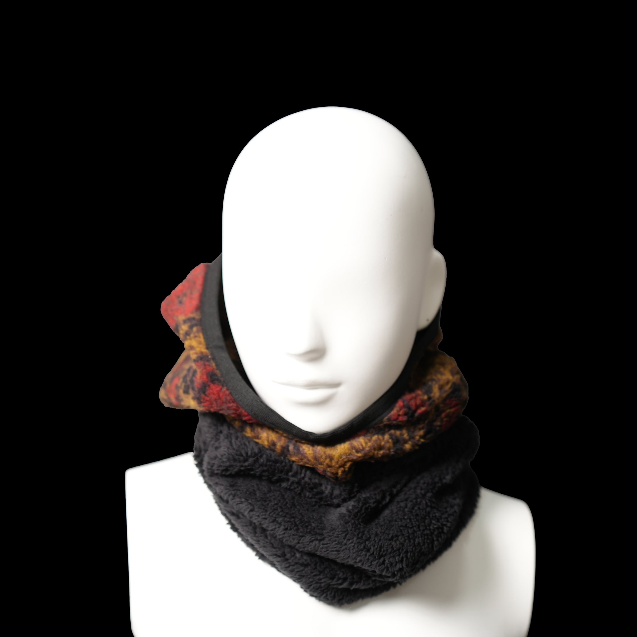 No:sn23f018 | Name:liberty hood warmer | Color:Green-Khaki/Khaki-Red【SUNNY SPORTS_サニースポーツ】【ネコポス選択可能】